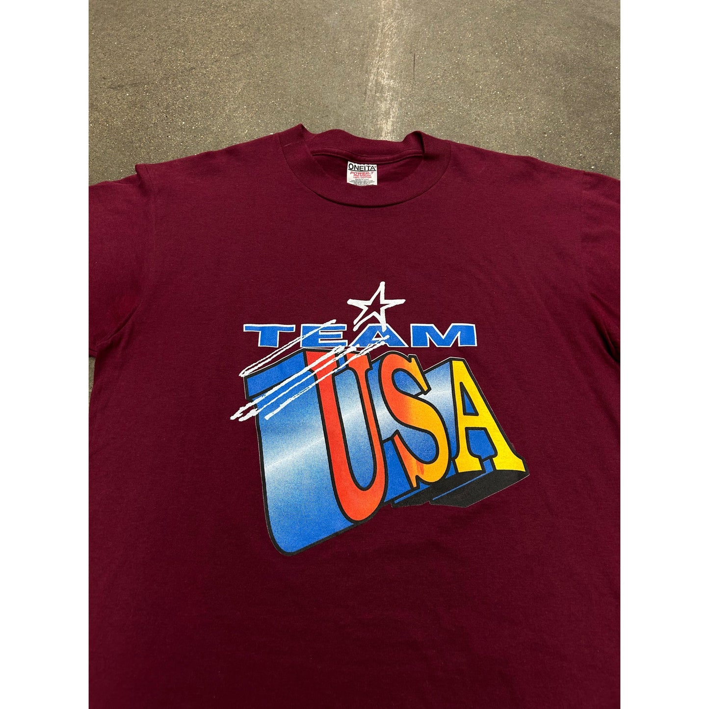 Vintage 1990's Olympic Team USA T-Shirt size L