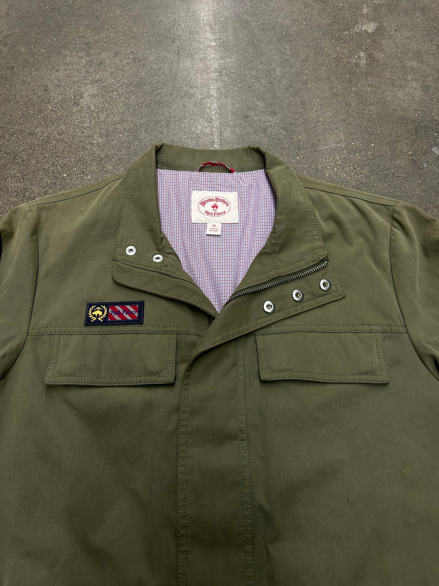 Y2K Brooks Brothers Military Jacket