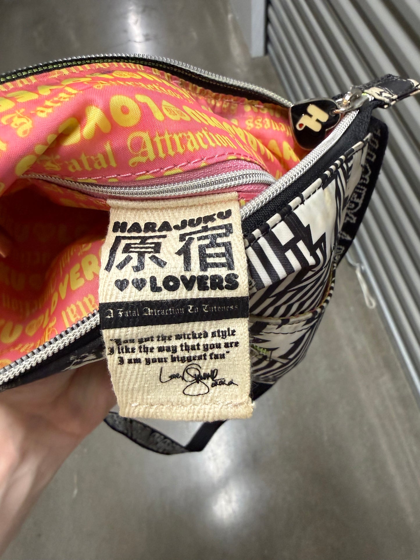 Harajuku Lovers Y2K Japanese Crossbody Bag Purse