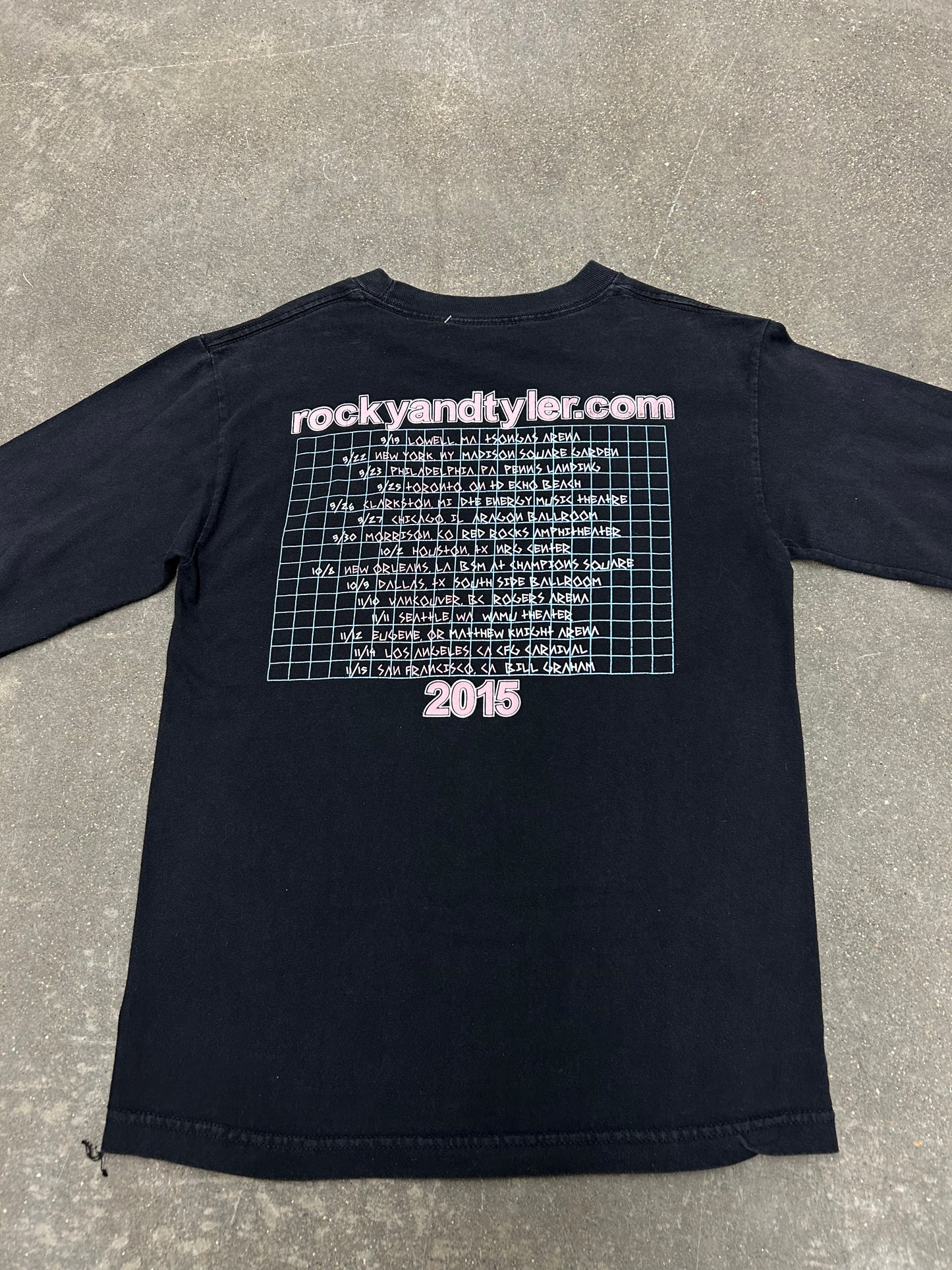 2015 A$AP Rocky & Tyler, the Creator Tour T-Shirt