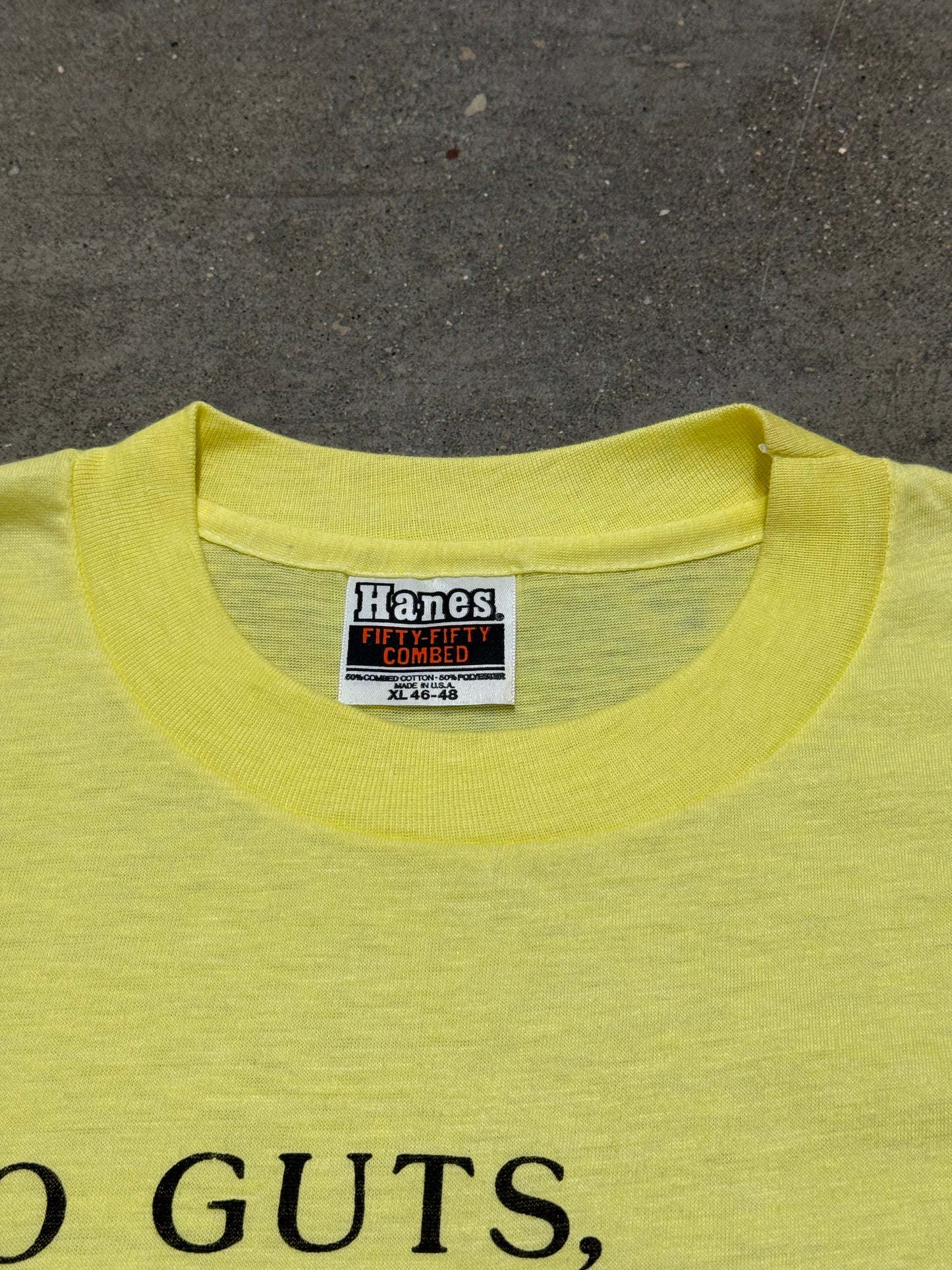 1980's Motorcycle "No Guts, No Glory" T-Shirt