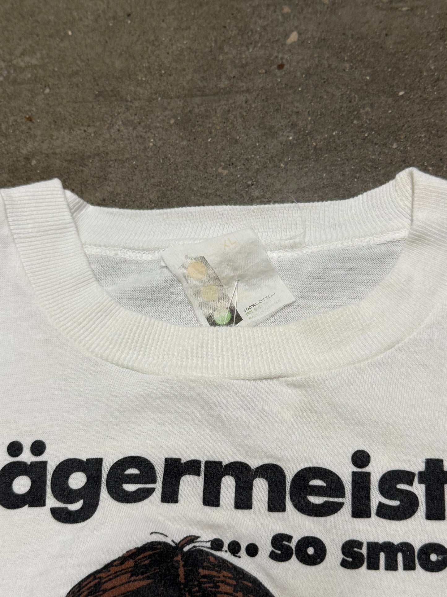 Vintage 1980s Jägermeister Single Stitch T-Shirt