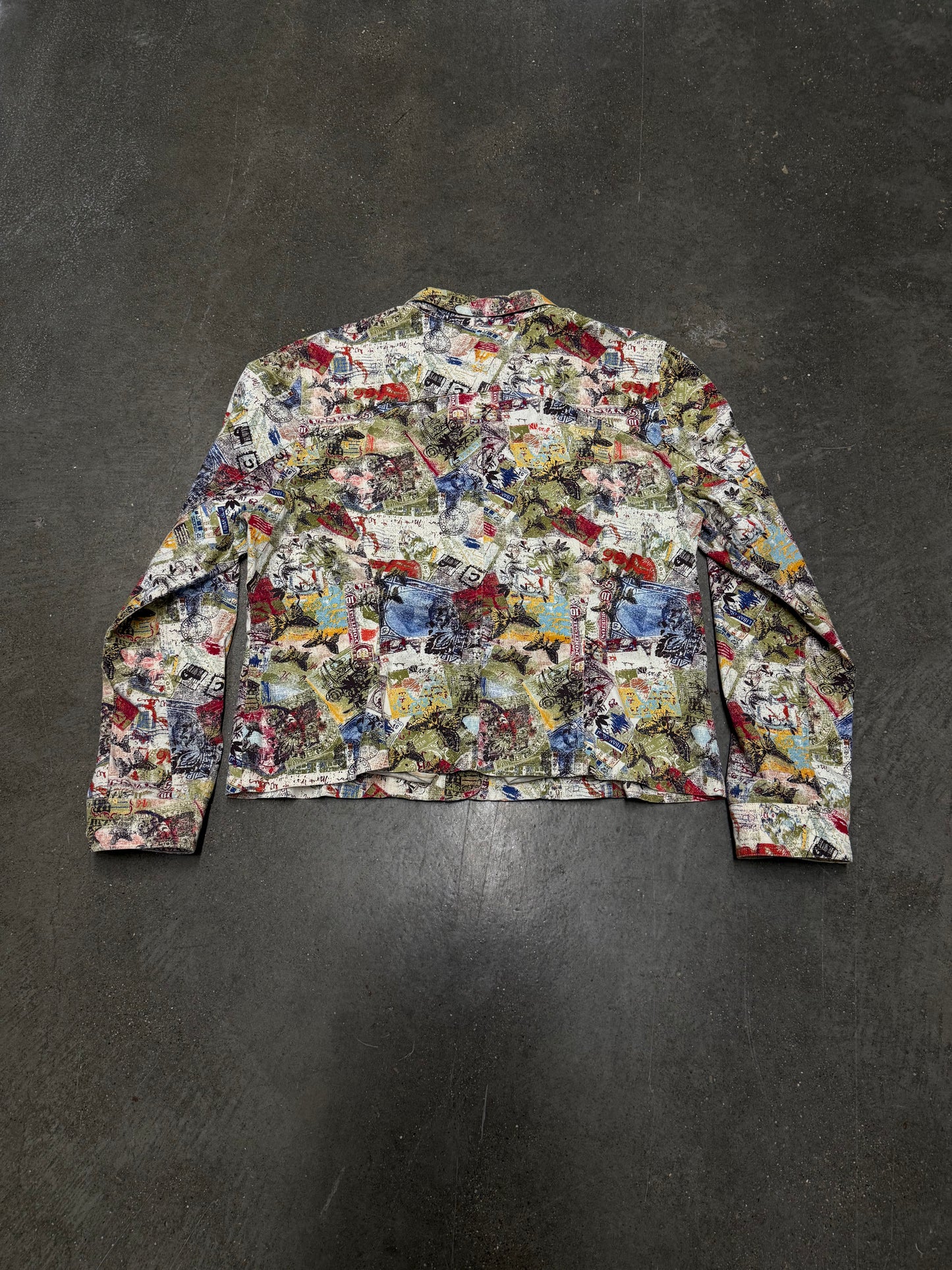 Y2K Christopher & Banks All Over Print Jacket