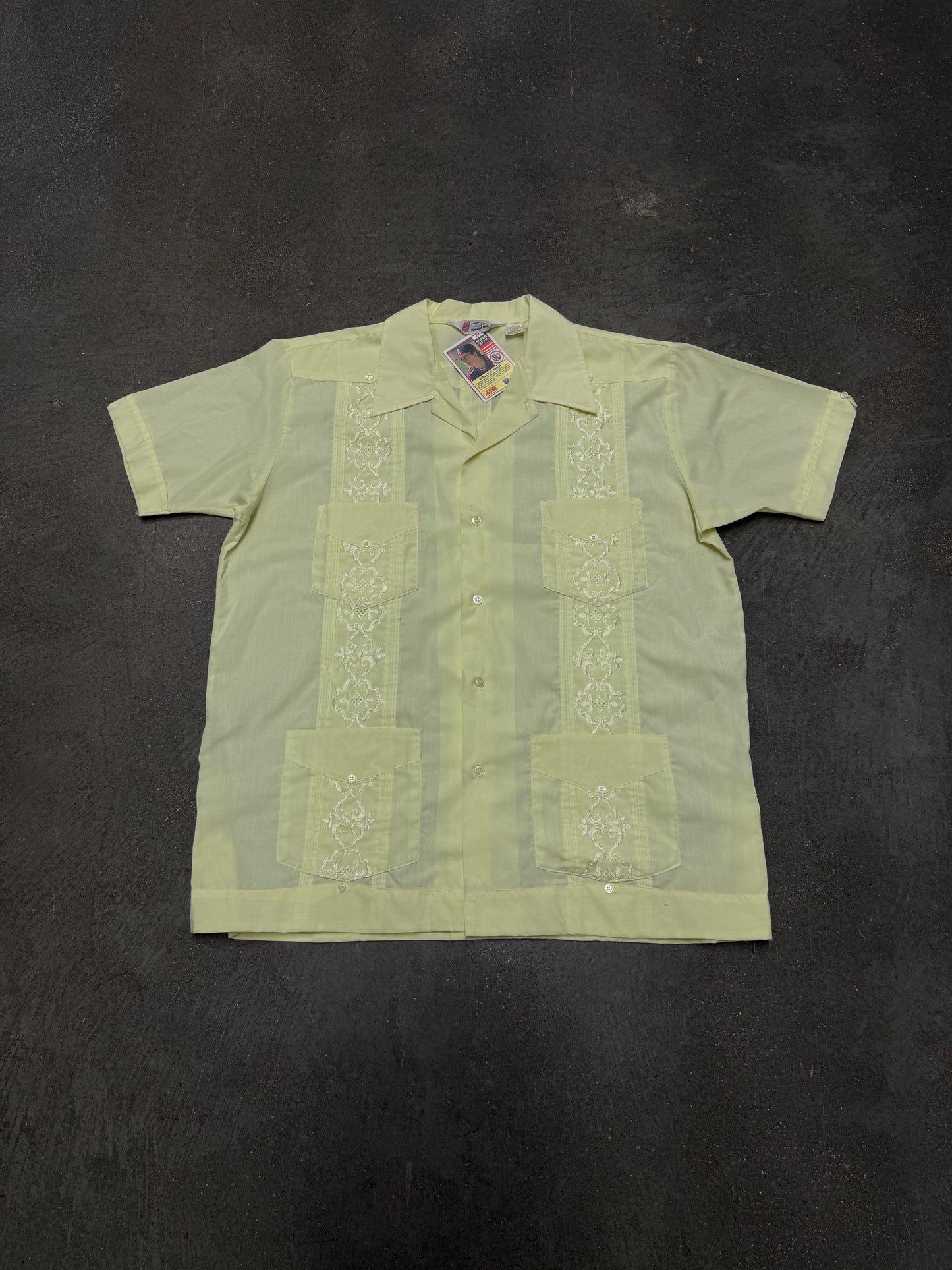 1990's Embroidered Button Up