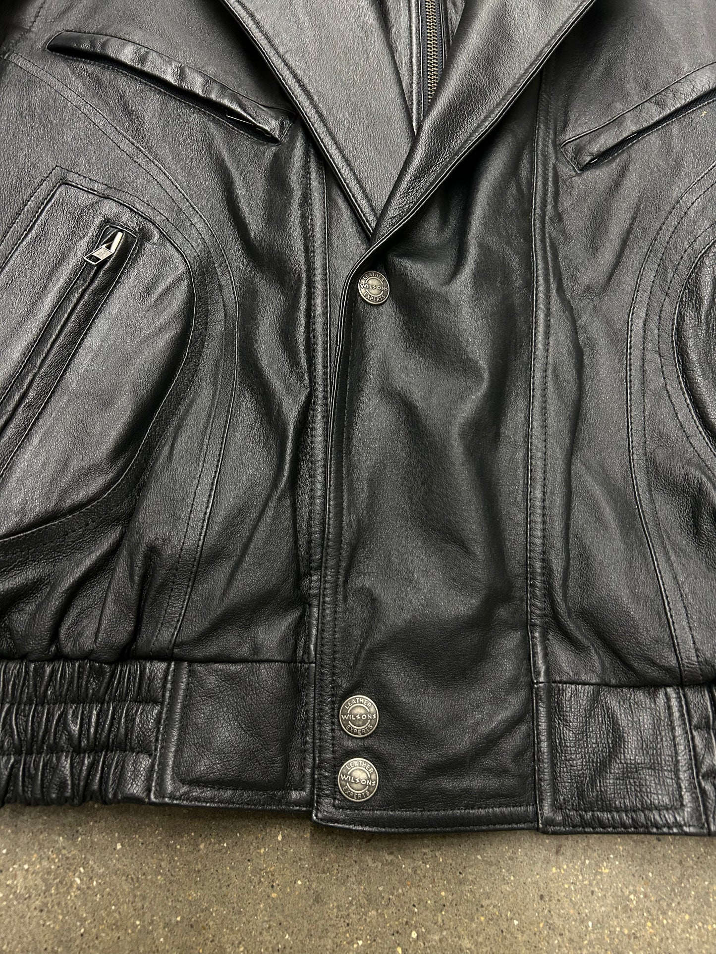 Y2K Wilsons Leather Jacket