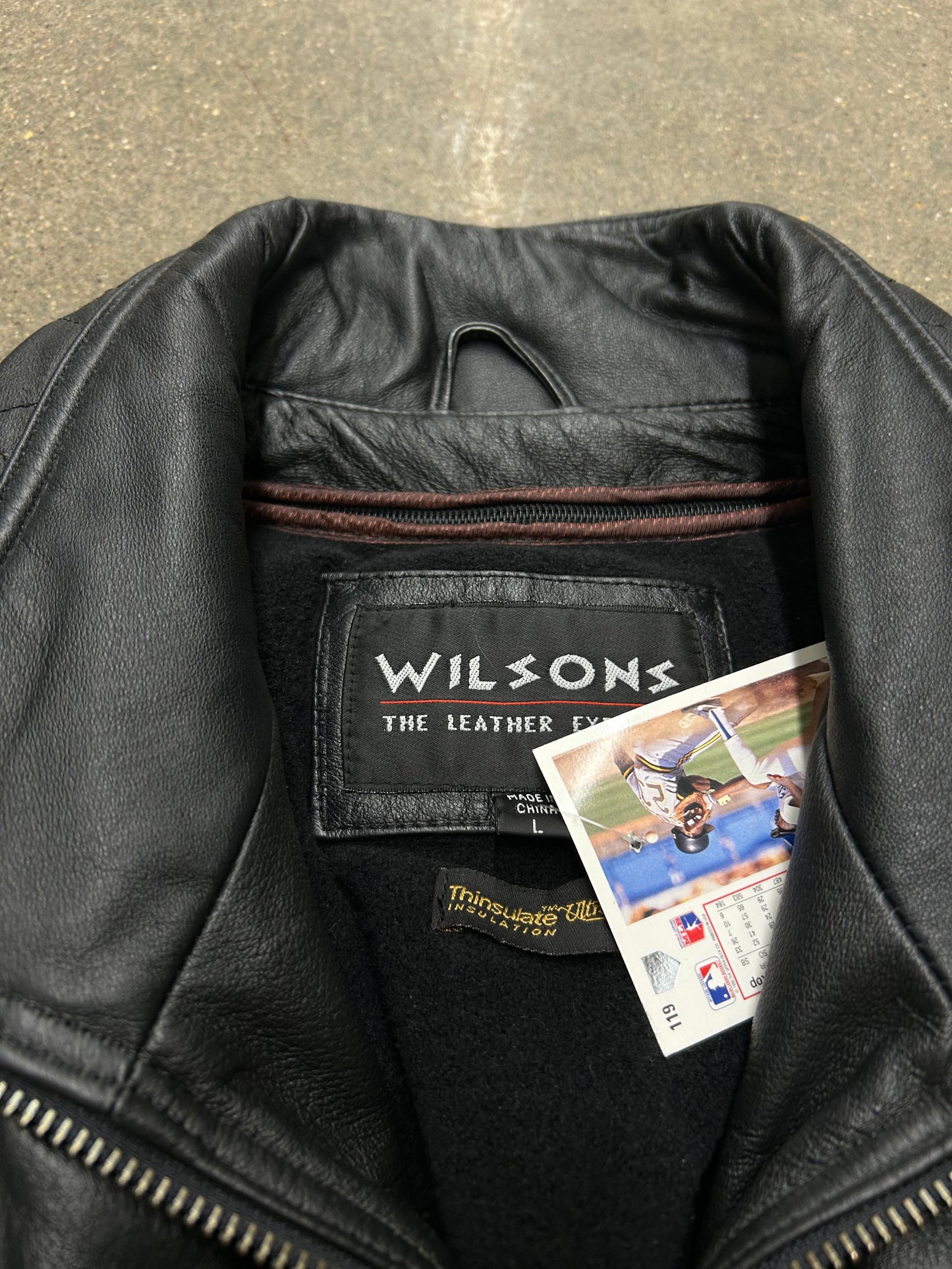 Y2K Wilsons Leather Jacket