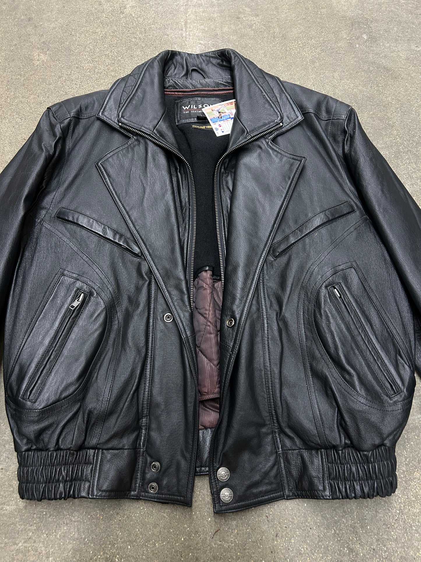 Y2K Wilsons Leather Jacket