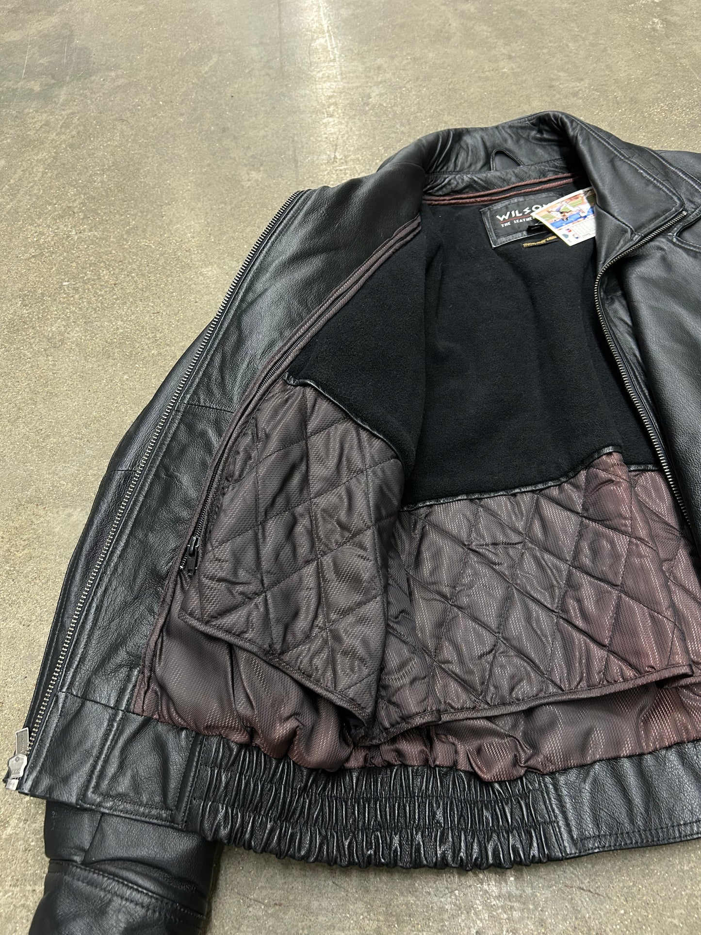 Y2K Wilsons Leather Jacket