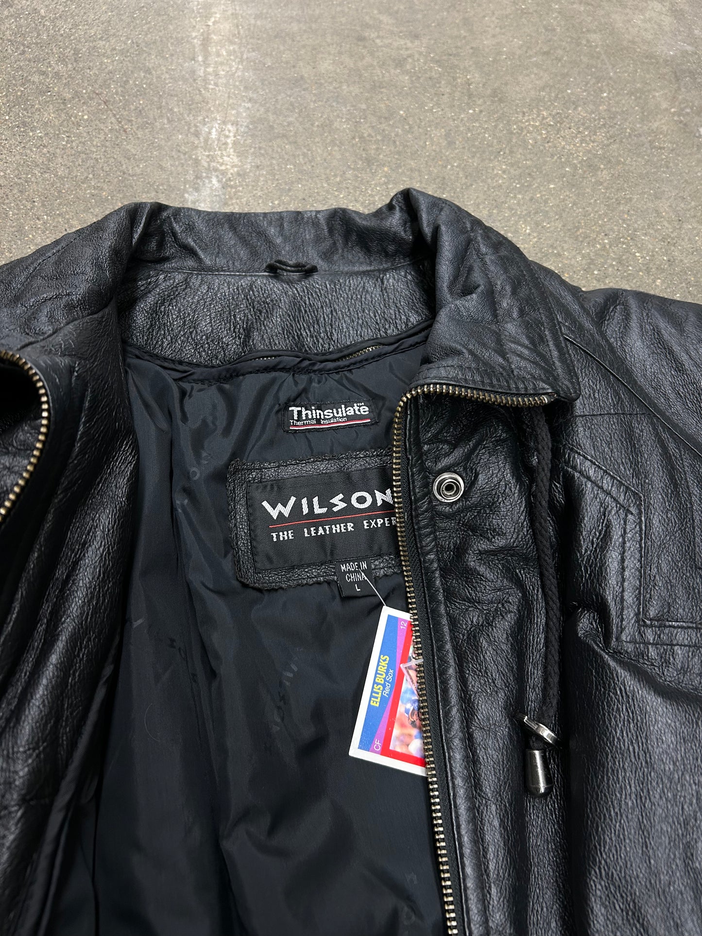 Y2K Wilsons Leather Jacket