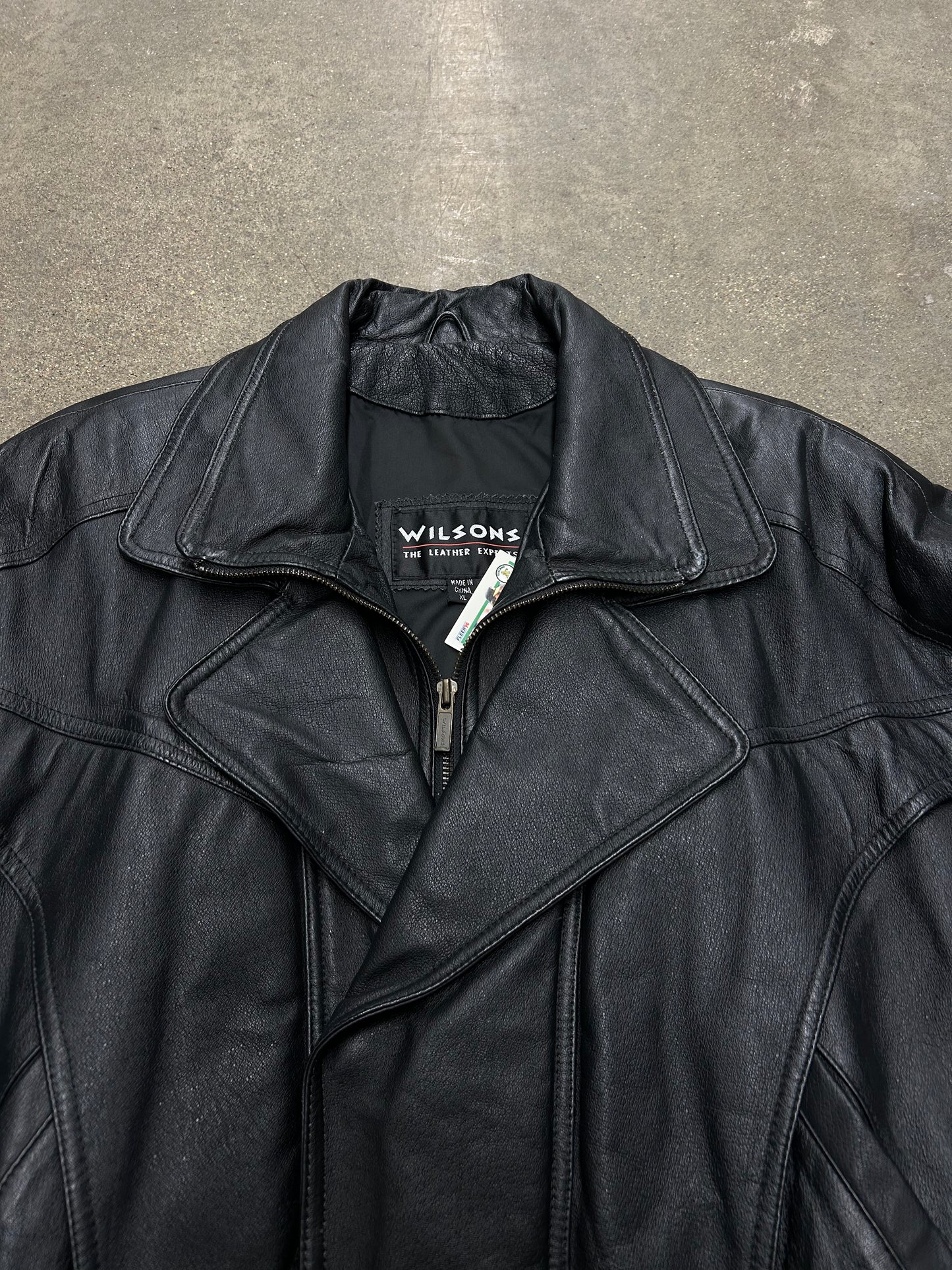 Y2K Wilsons Leather Jacket