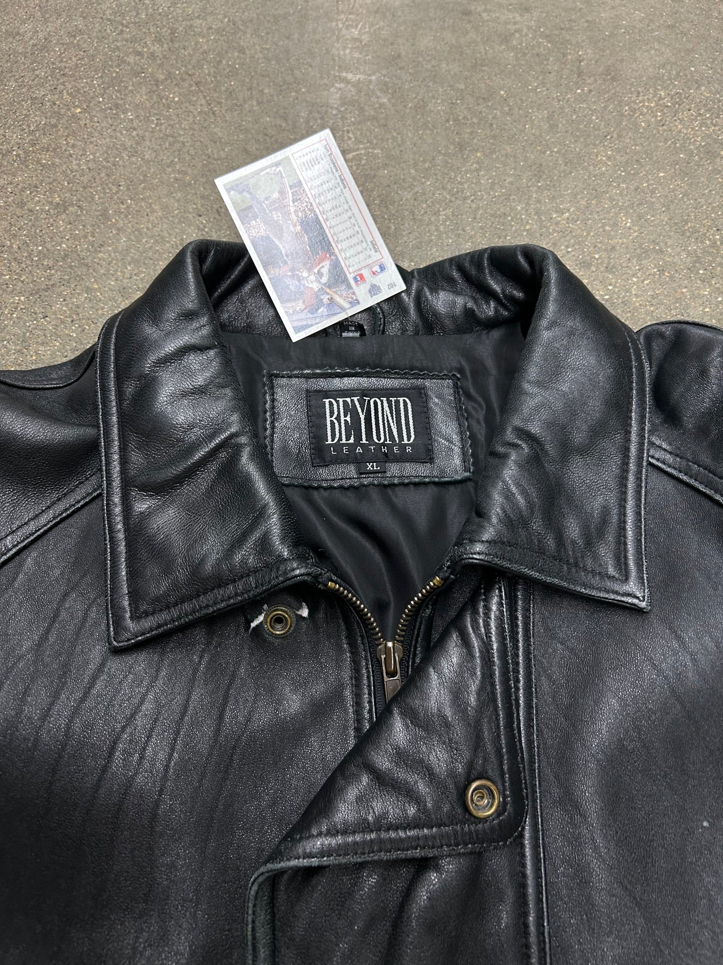 Y2K Beyond Leather Jacket