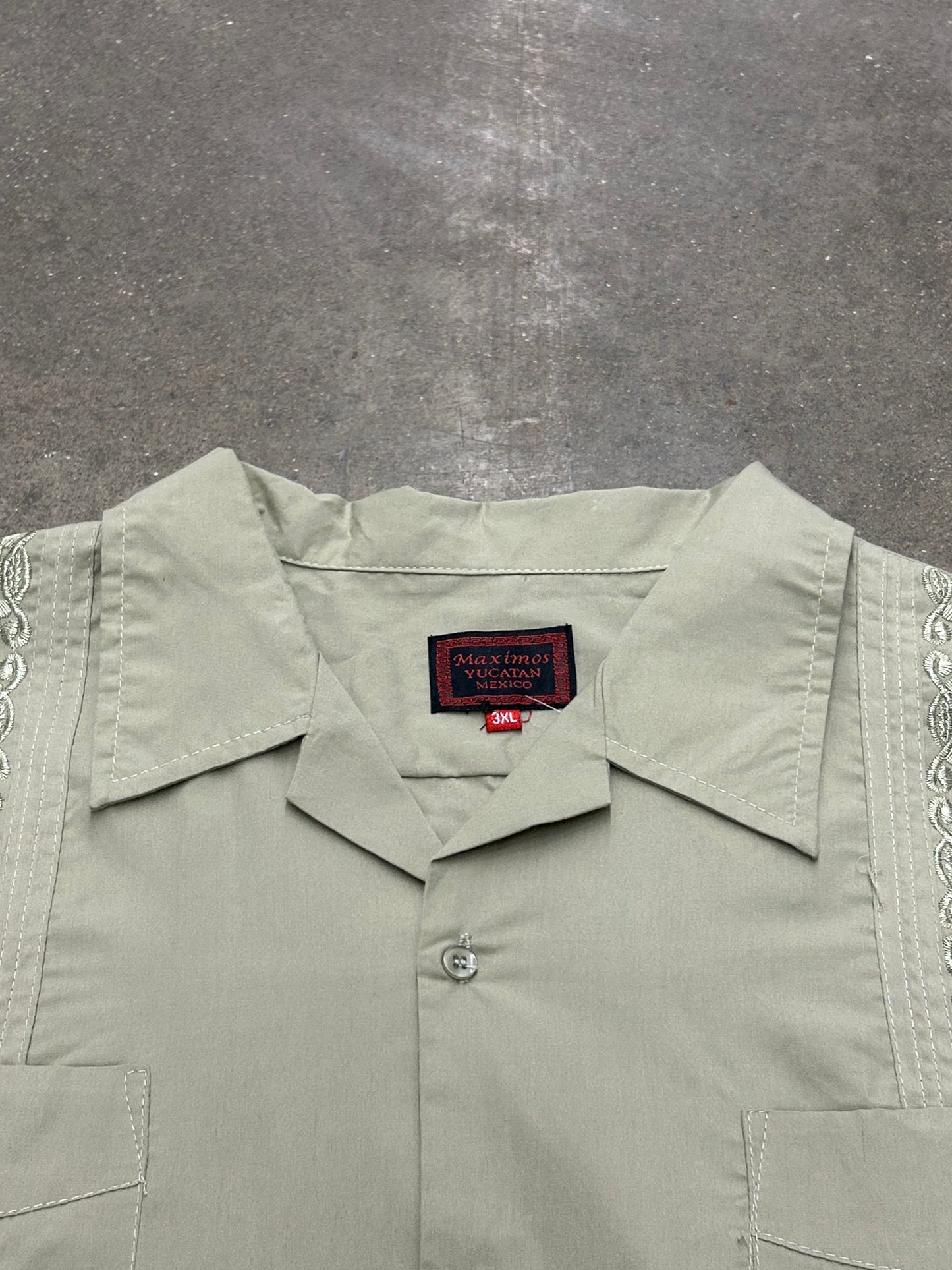 Y2K Hawaiian Embroidered Shirt