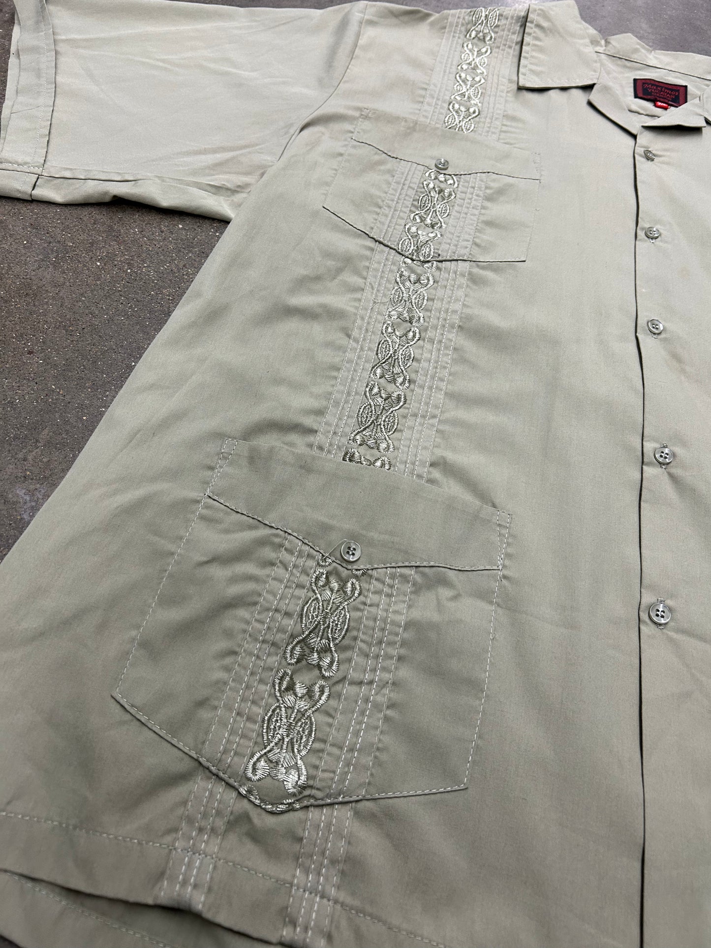 Y2K Hawaiian Embroidered Shirt