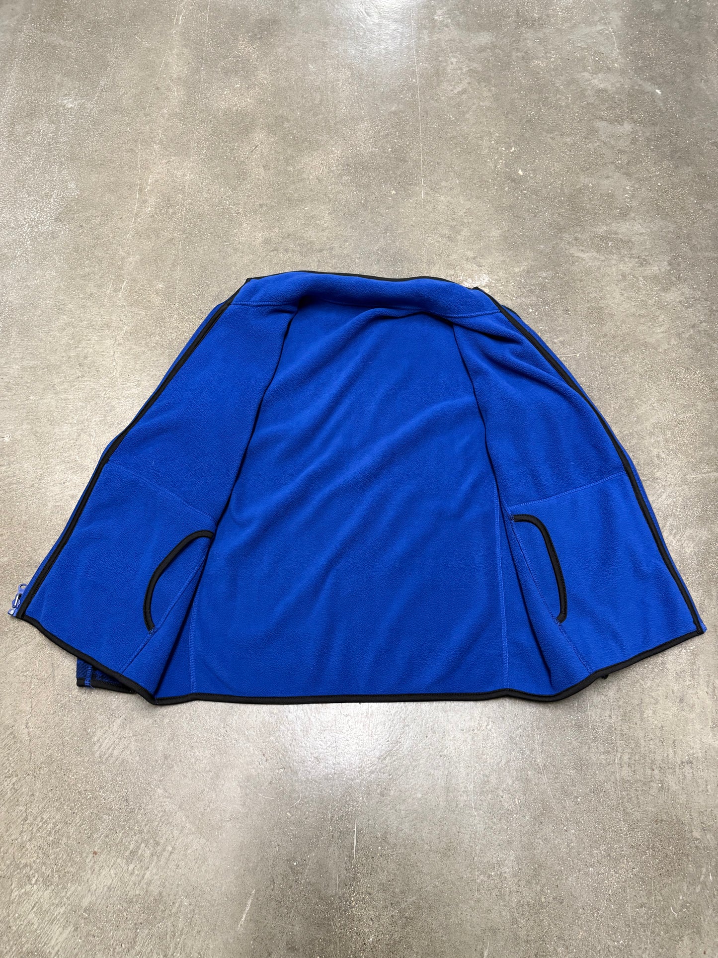 Y2K Reversible Blue Flannel Jacket