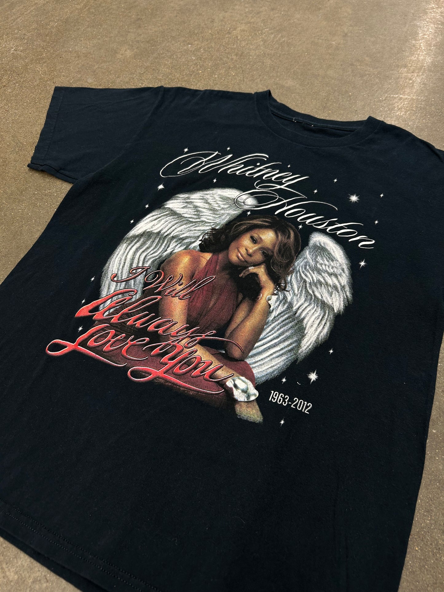 2012 Whitney Houston Memorial T-Shirt