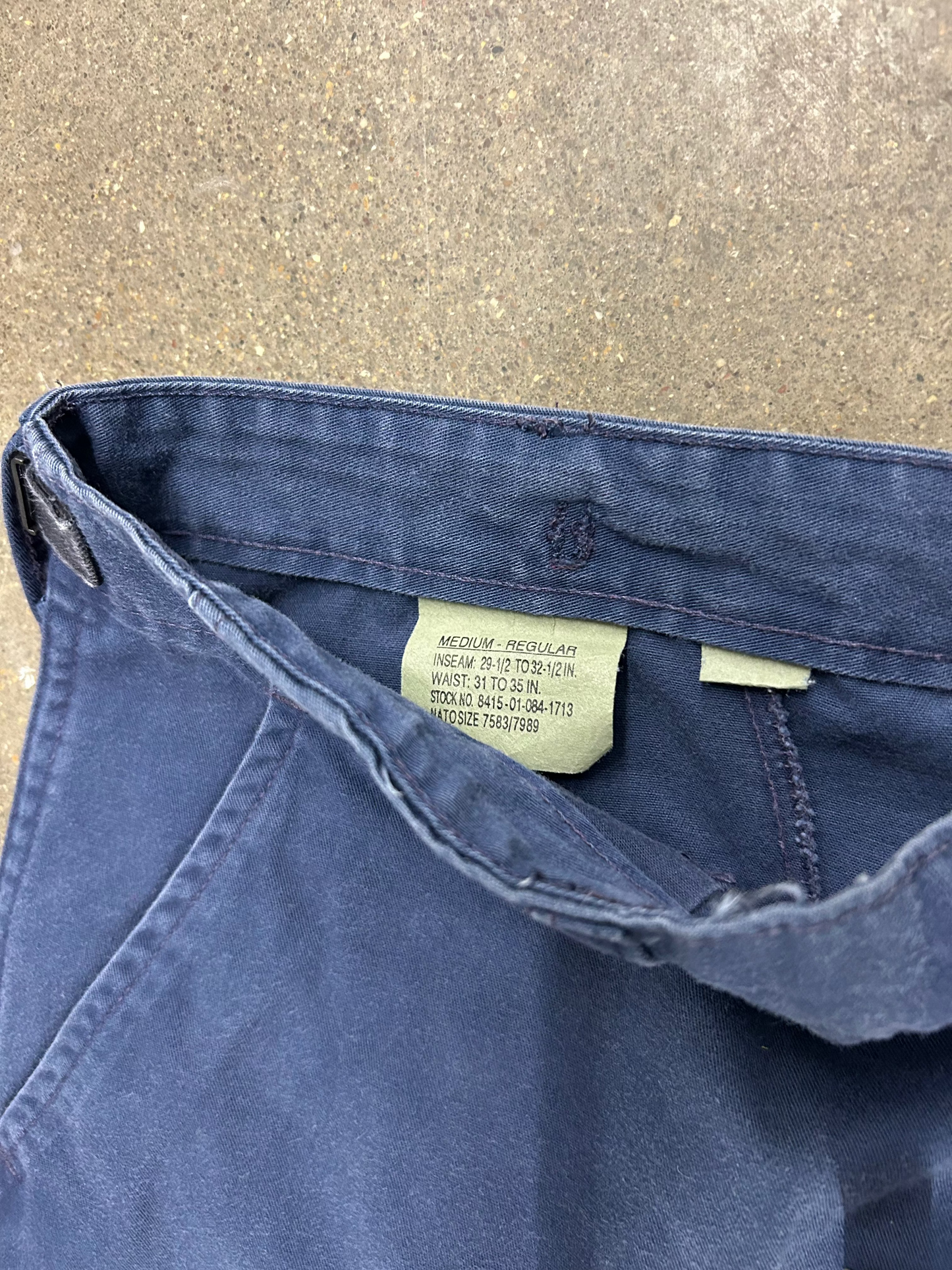 1990's Navy Combat Cargo Pants