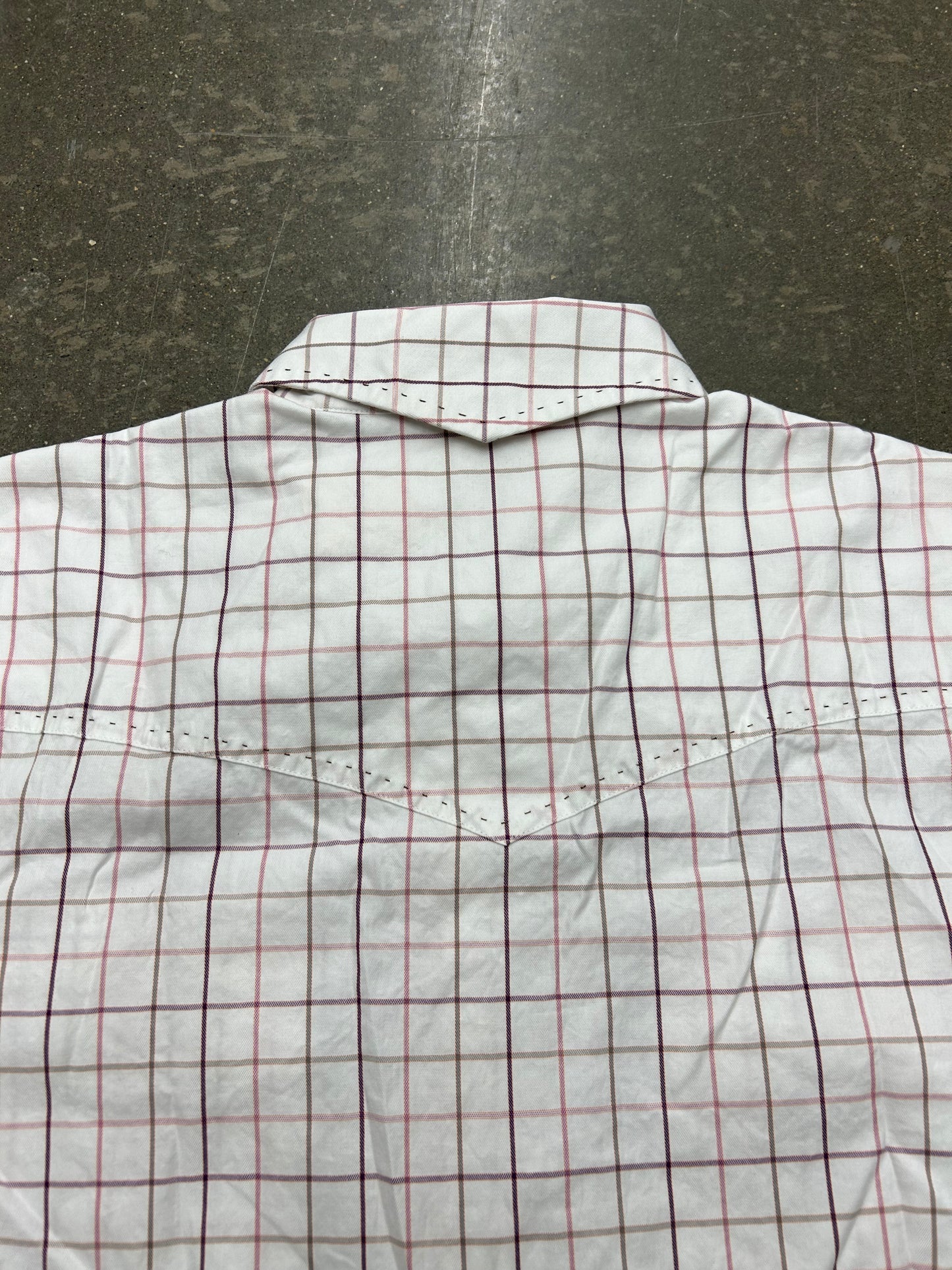 Y2K Western Snap Button Shirt