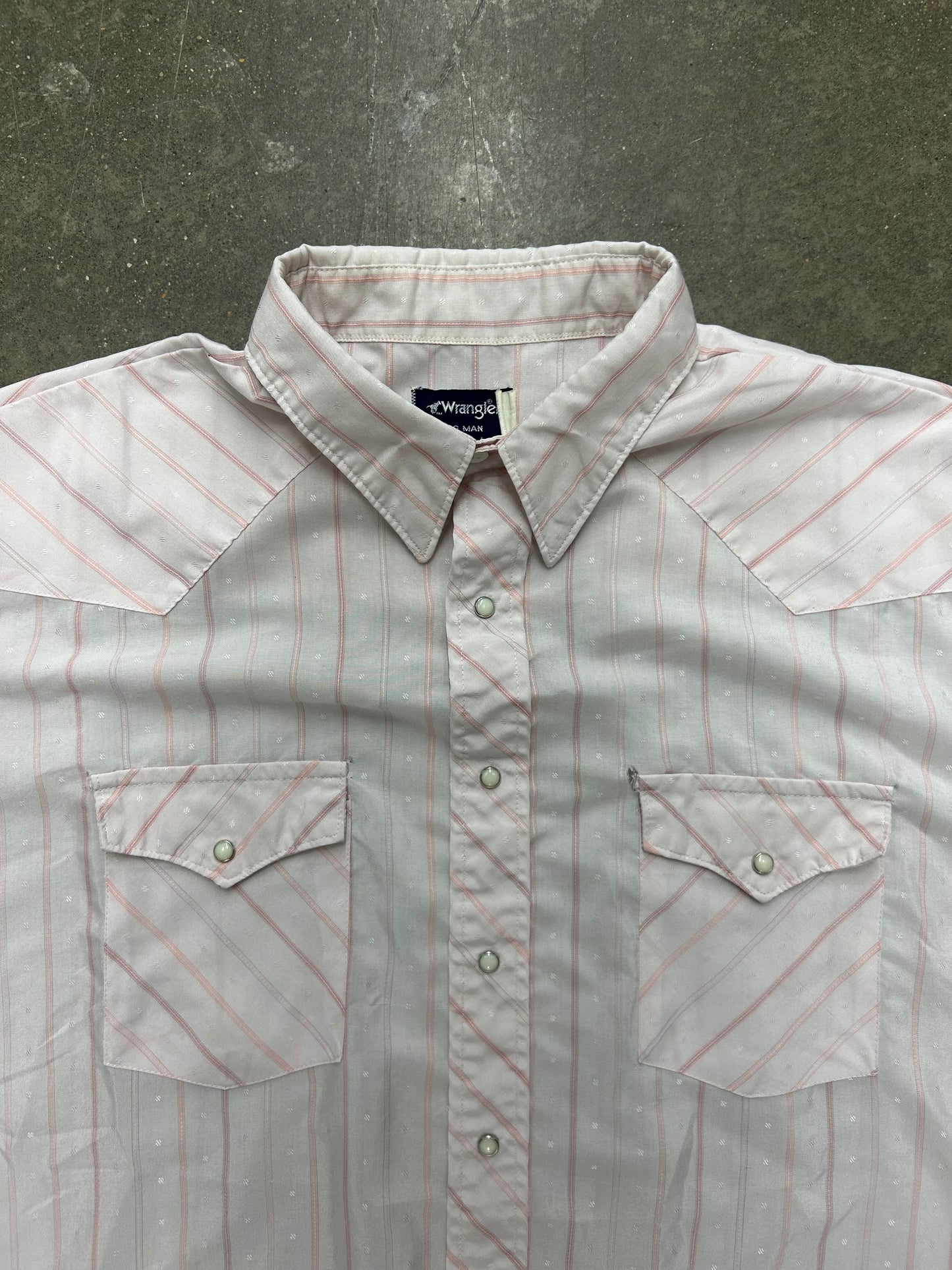 Y2K Wrangler Western Snap Button Shirt