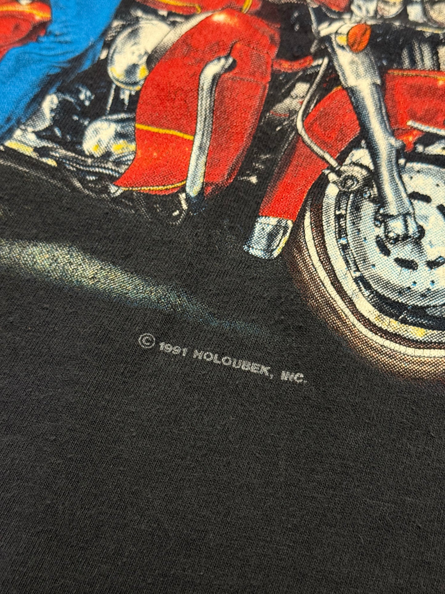 1991 Harley Davidson N. Judson, Indiana Vintage T-Shirt