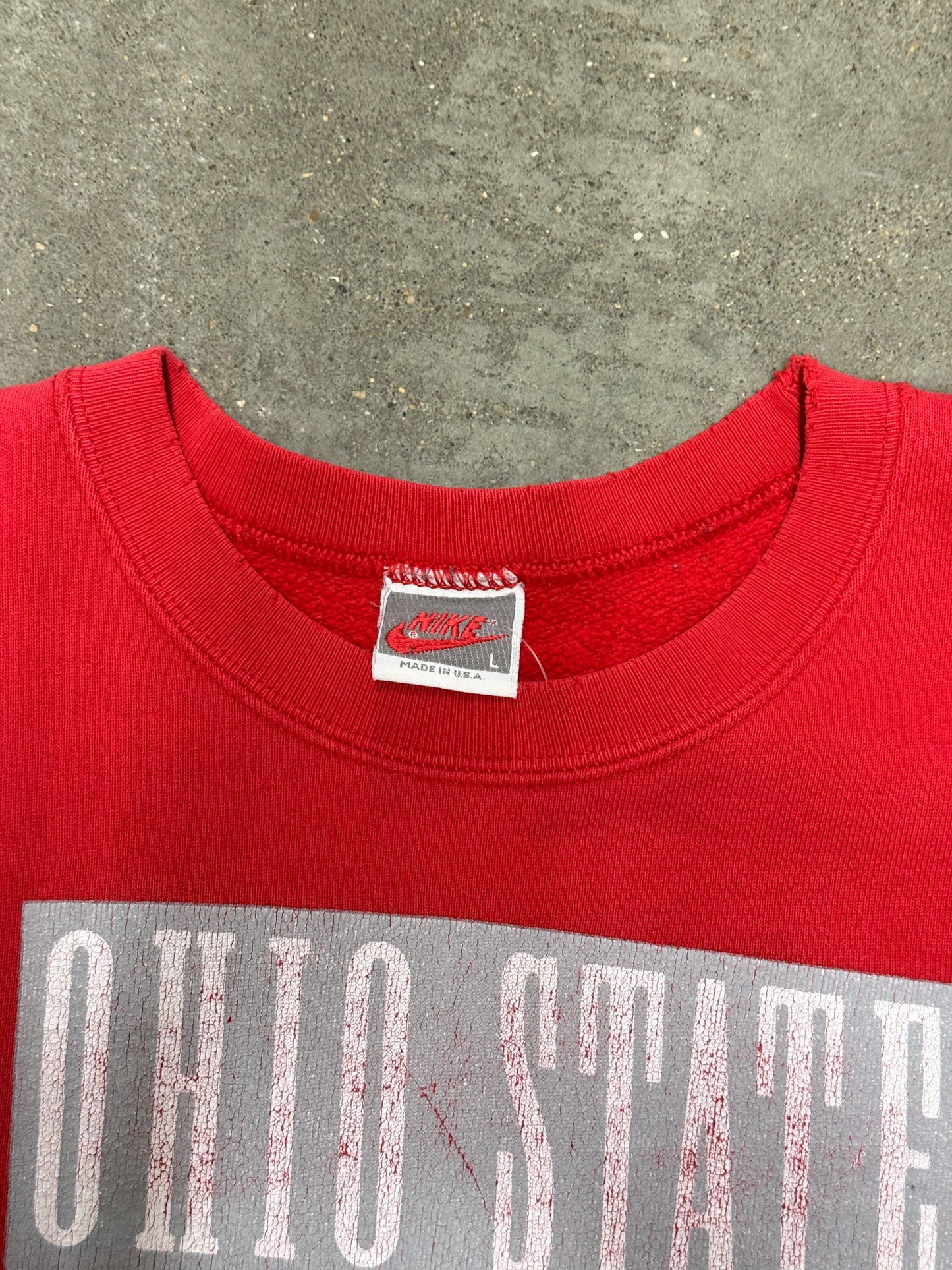 Vintage 1990's Ohio State University Nike Crewneck