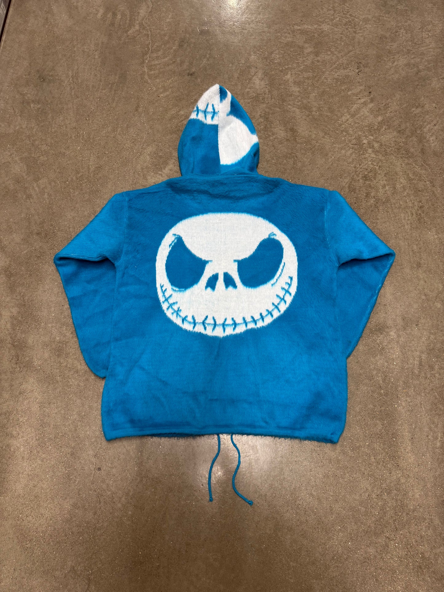 Nightmare Before Christmas Jack Skellington Wool Blue Jacket