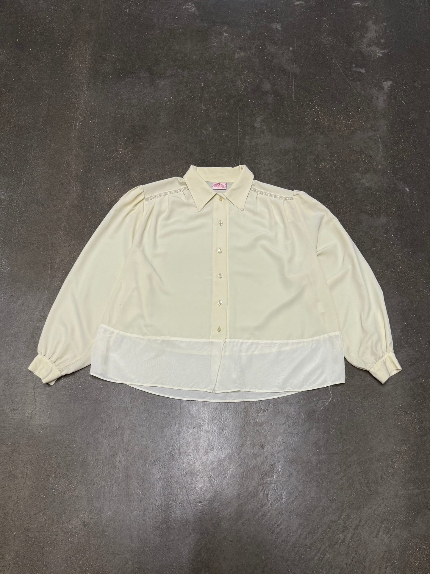 Vintage 1970's Women's Blouse