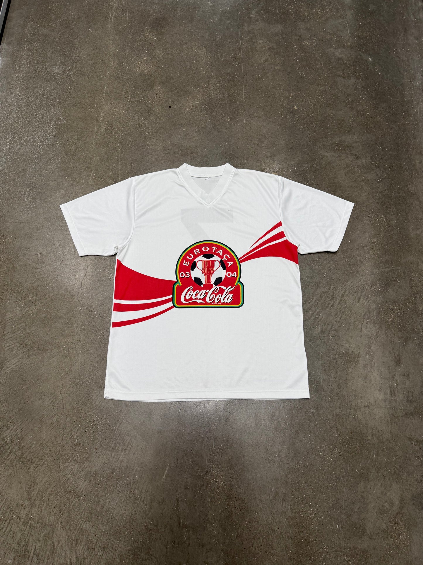 2003-04 Eurotaça Coca-Cola Soccer Jersey