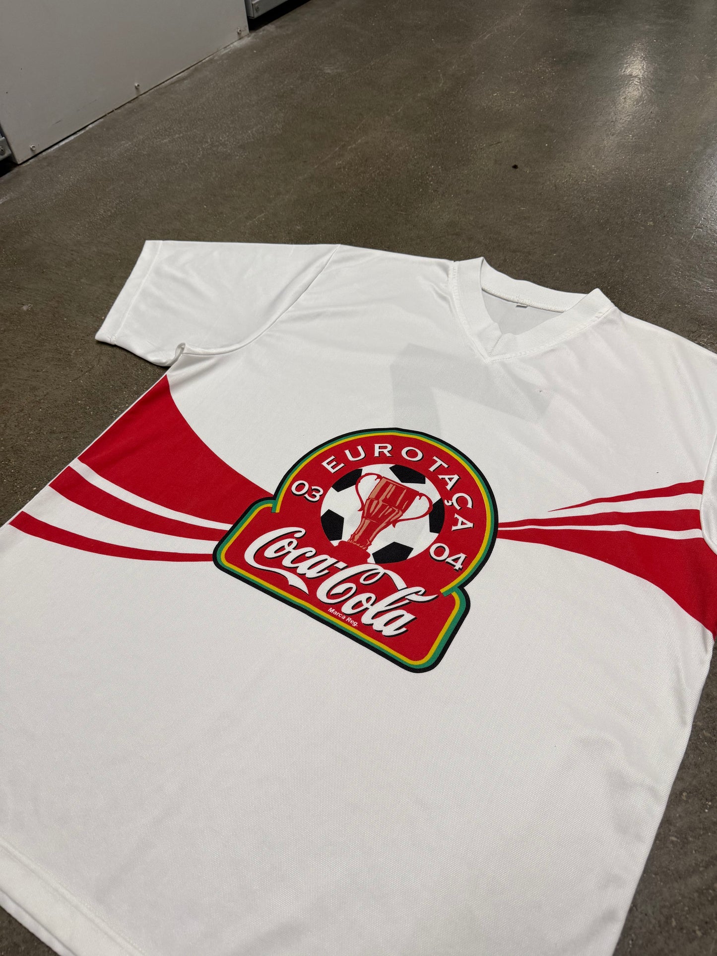 2003-04 Eurotaça Coca-Cola Soccer Jersey