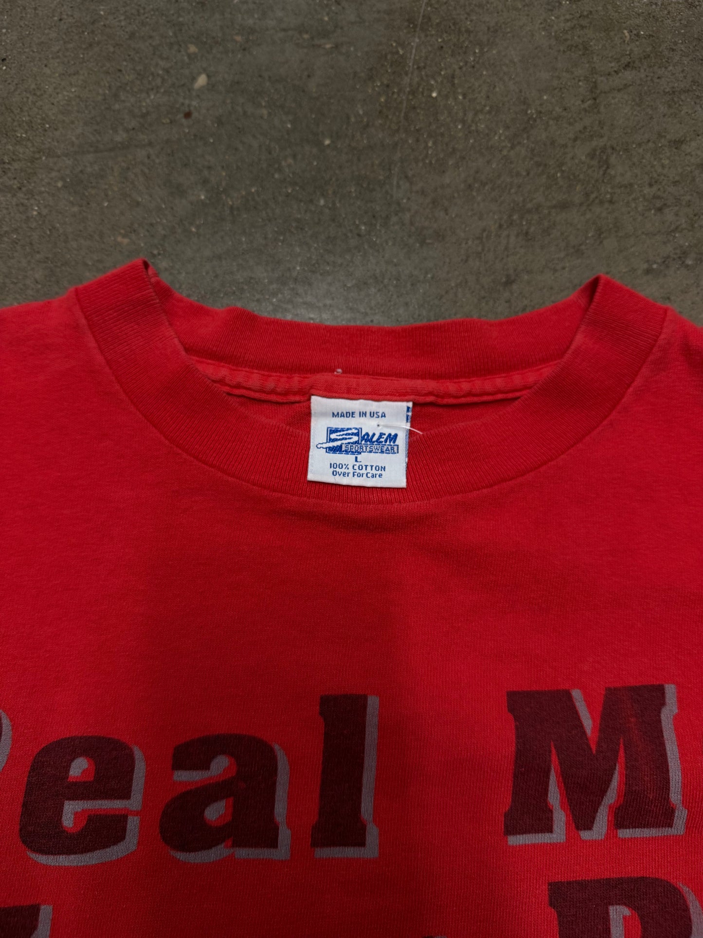 Vintage 1991 Chicago Bulls "Real Men Wear Red" T-Shirt