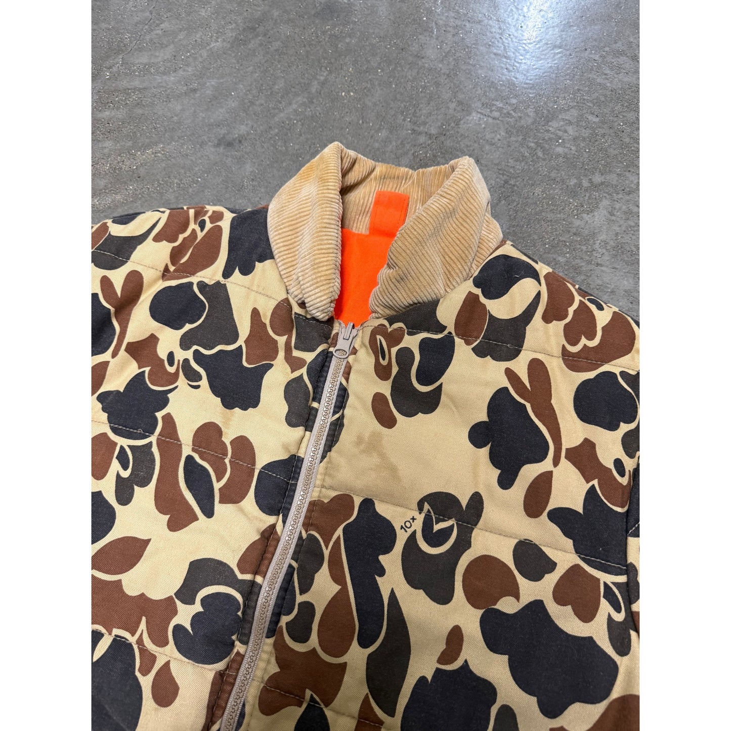 Vintage 10X Insulated Camo Hunting Jacket