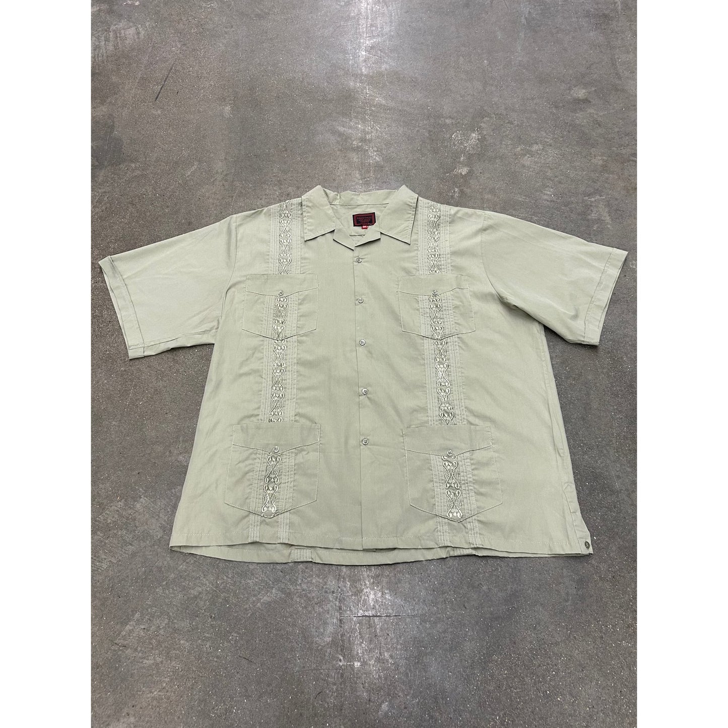 Y2K Hawaiian Embroidered Shirt