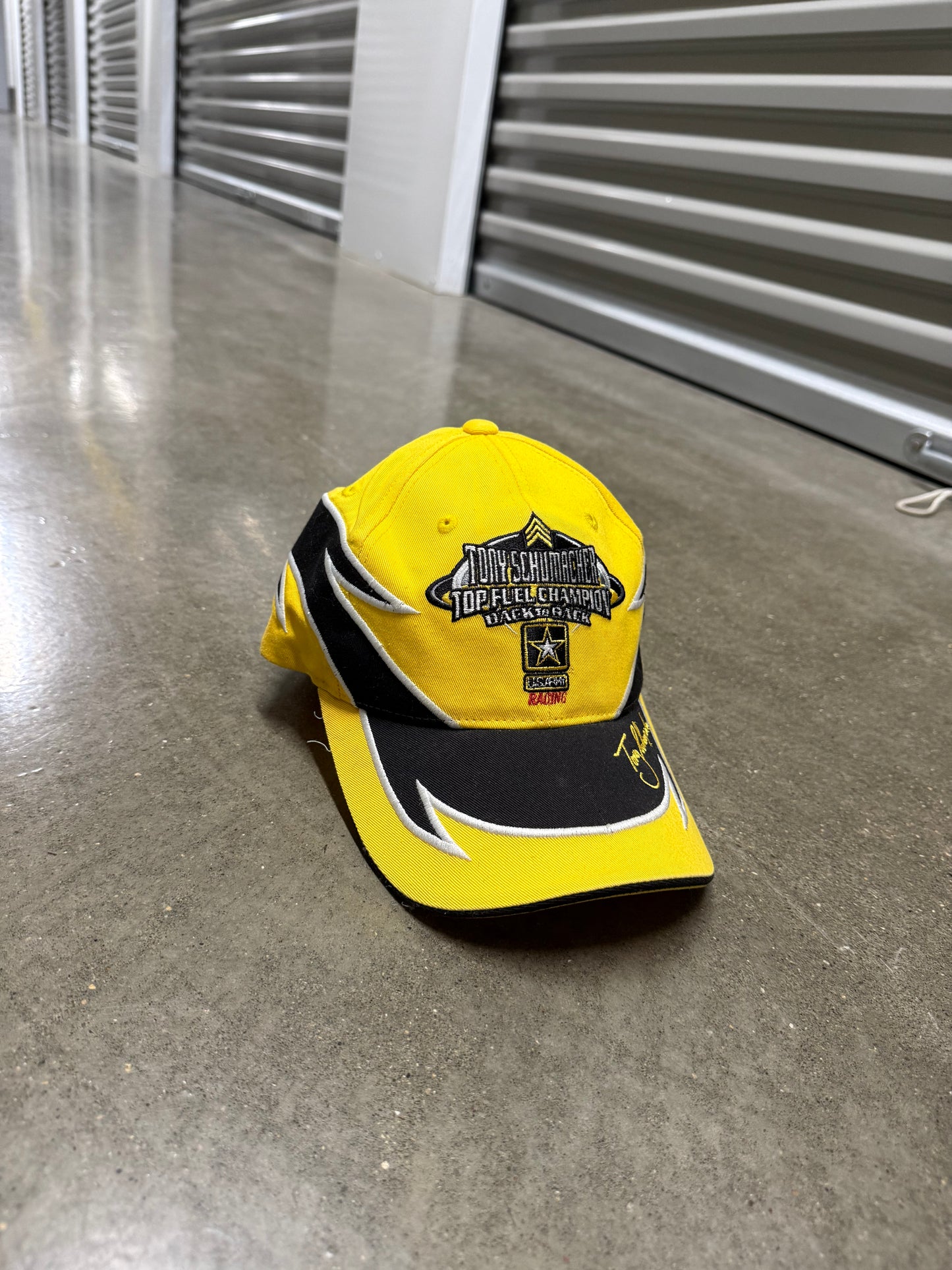 NASCAR Racing Flames Tony Shumacher Hat
