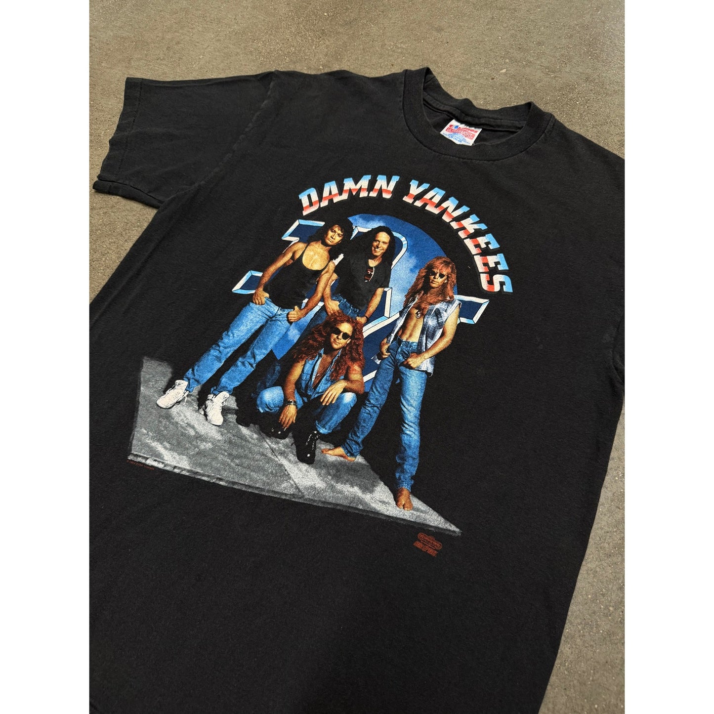1993 Damn Yankees Vintage Concert T-Shirt