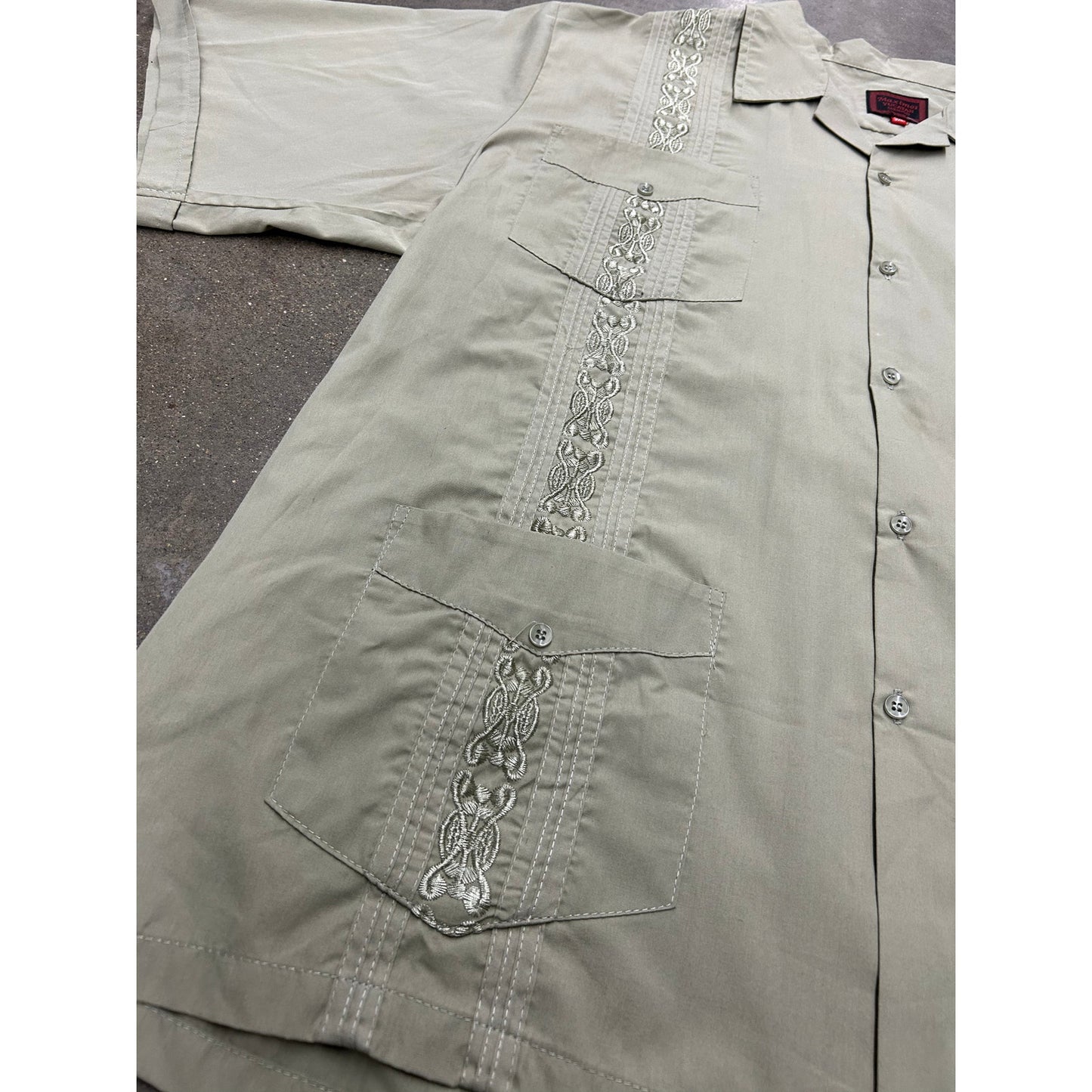 Y2K Hawaiian Embroidered Shirt