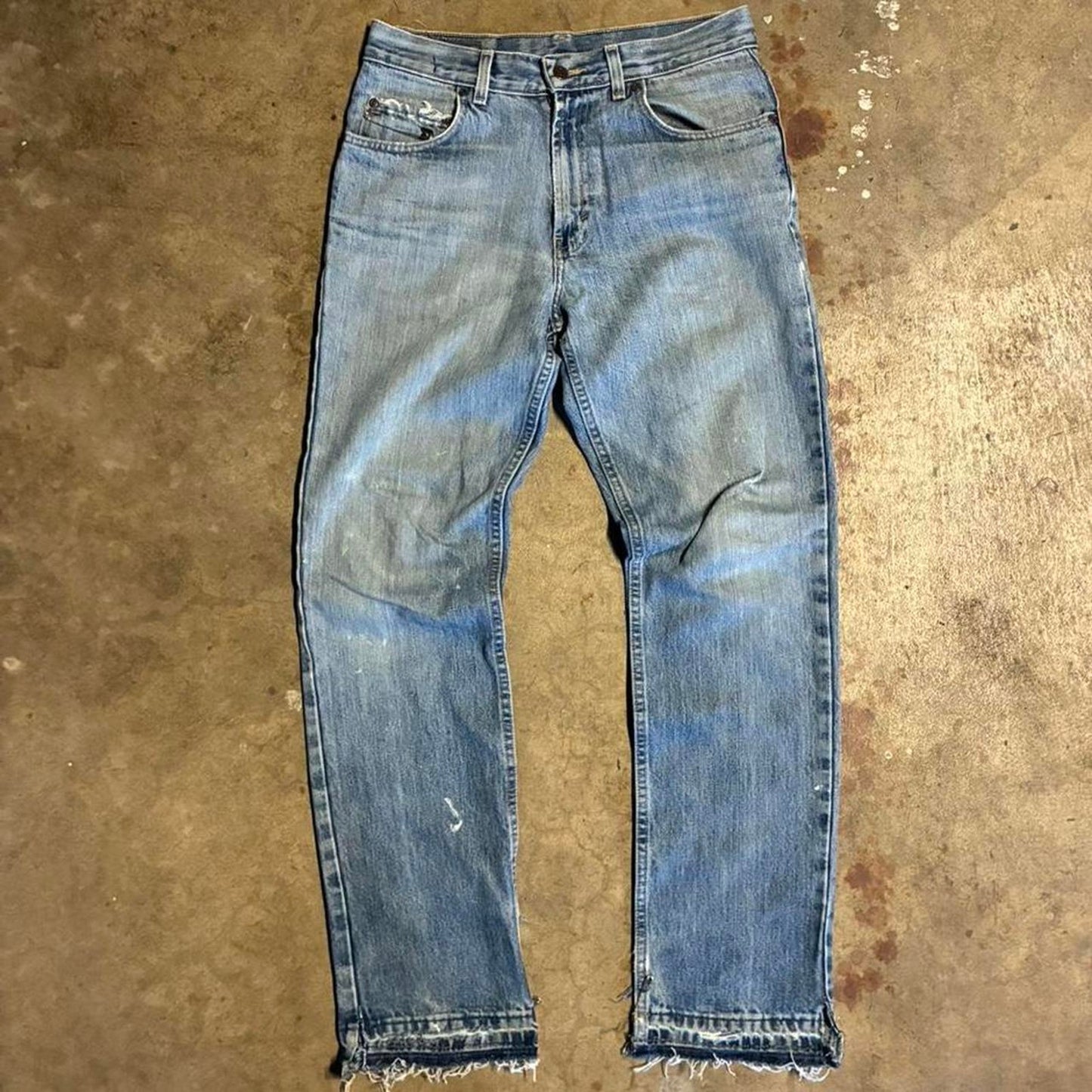 Vintage Light Blue Wash Jeans