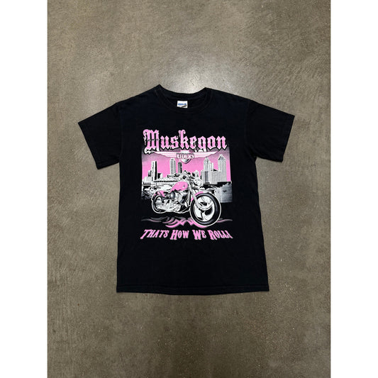 2010 Muskegon, Michiagn Bike Vintage T-Shirt