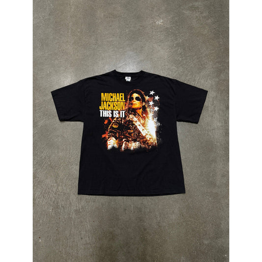 Vintage Y2K Michael Jackson This Is It Tour T-Shirt