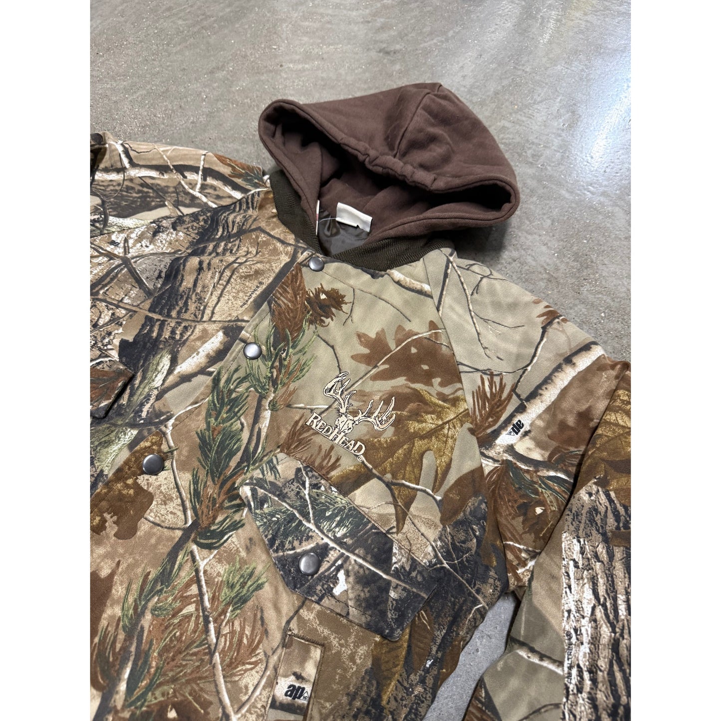 Vintage Y2K RedHead Camo Work Jacket