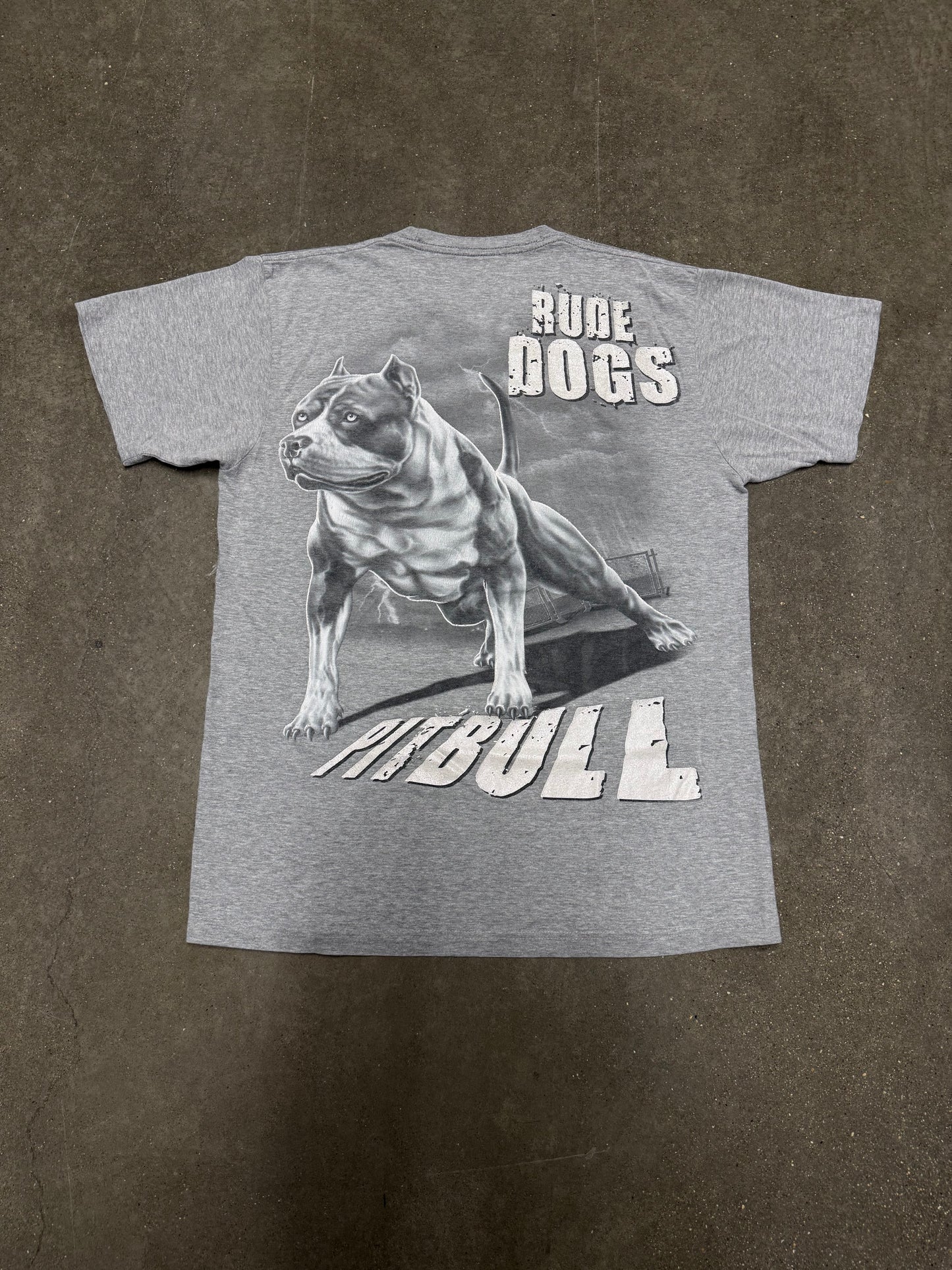 Vintage Pitbull Dog T-Shirt