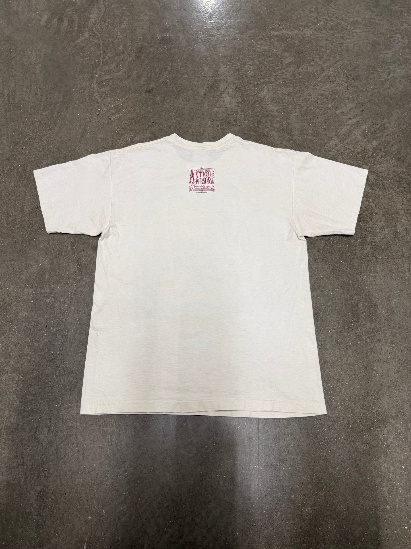 Vintage 1993 Antique Person Funny Humor T-shirt