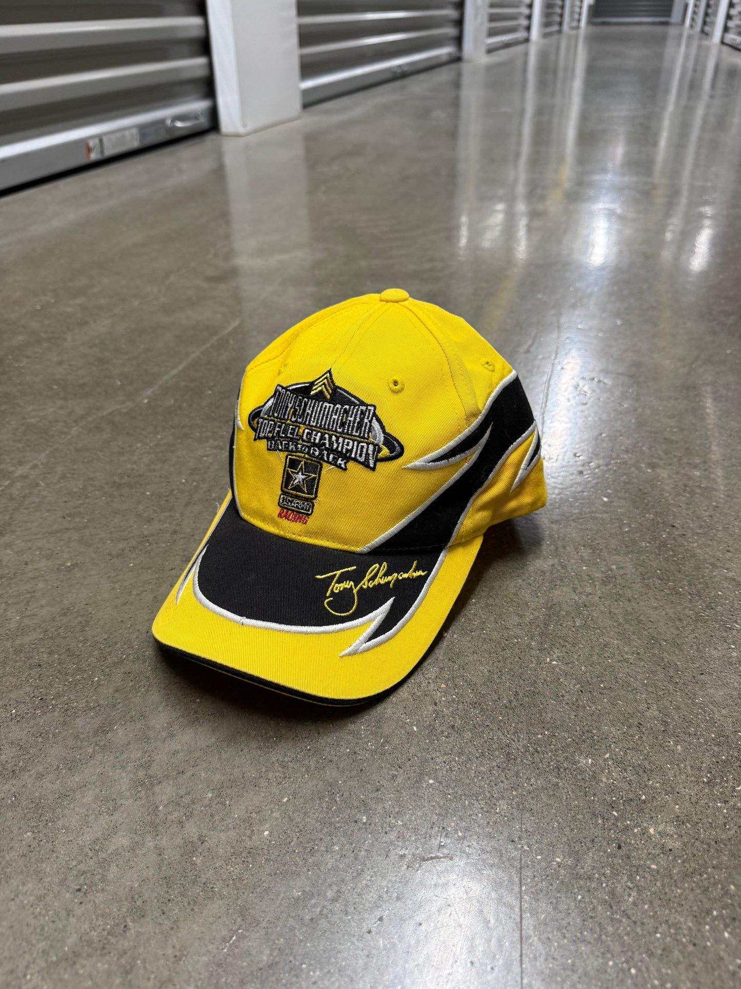 NASCAR Racing Flames Tony Shumacher Hat