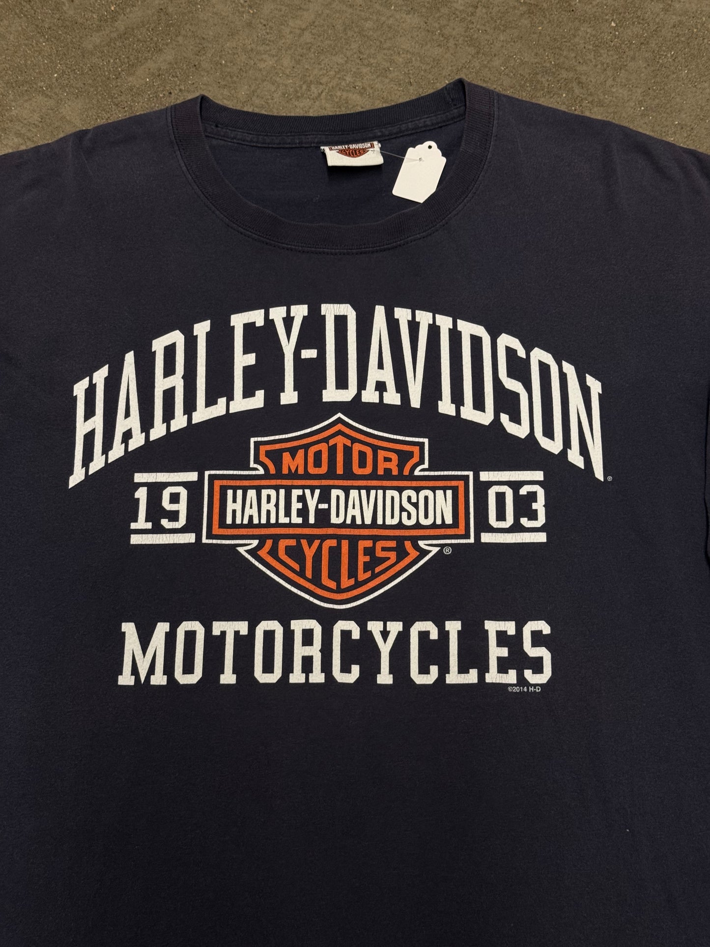 Vintage Harley Davidson Pittsburgh, PA Long-sleeve Graphic