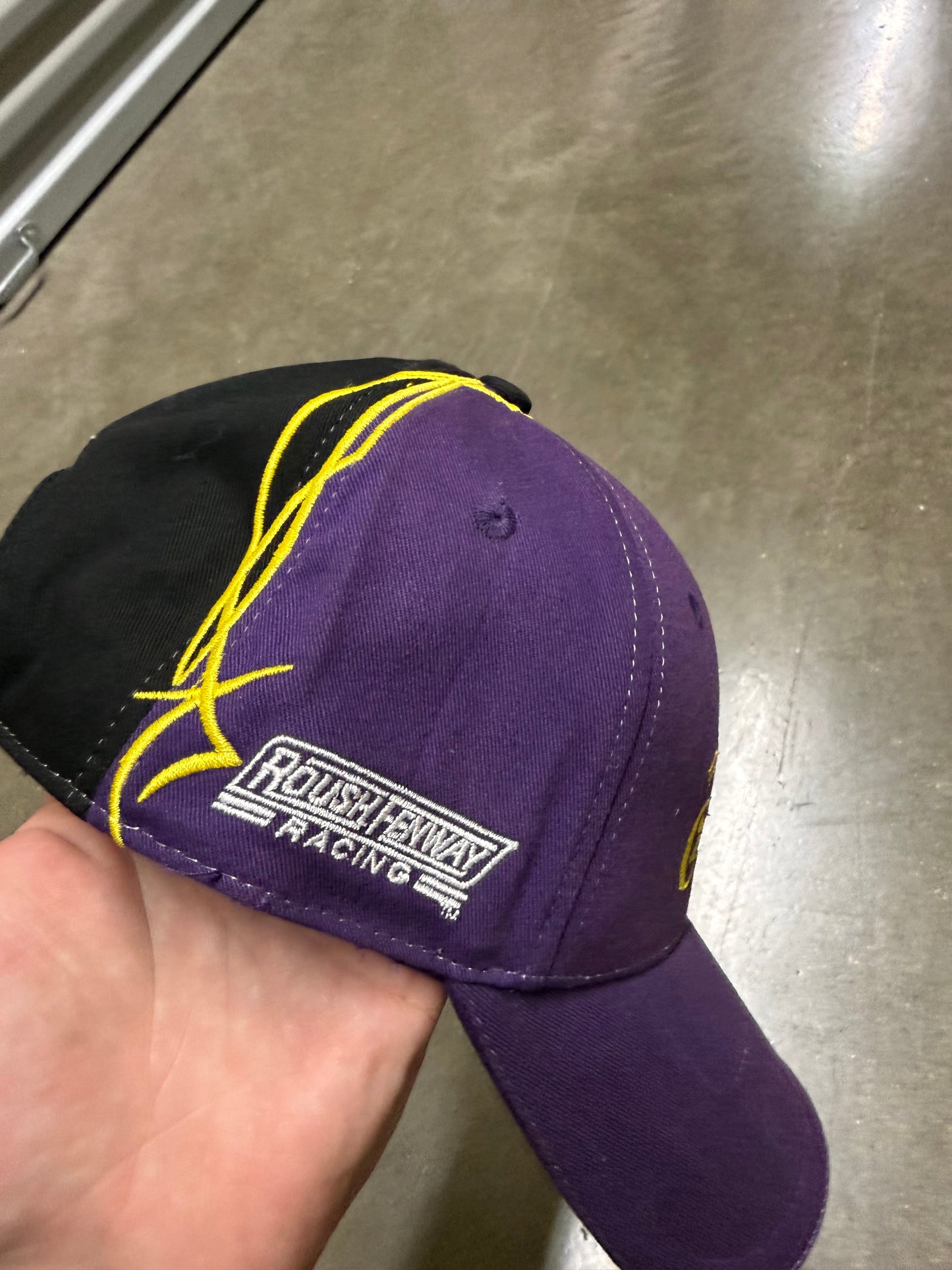 Crown Royal Racing Flames Nascar Hat
