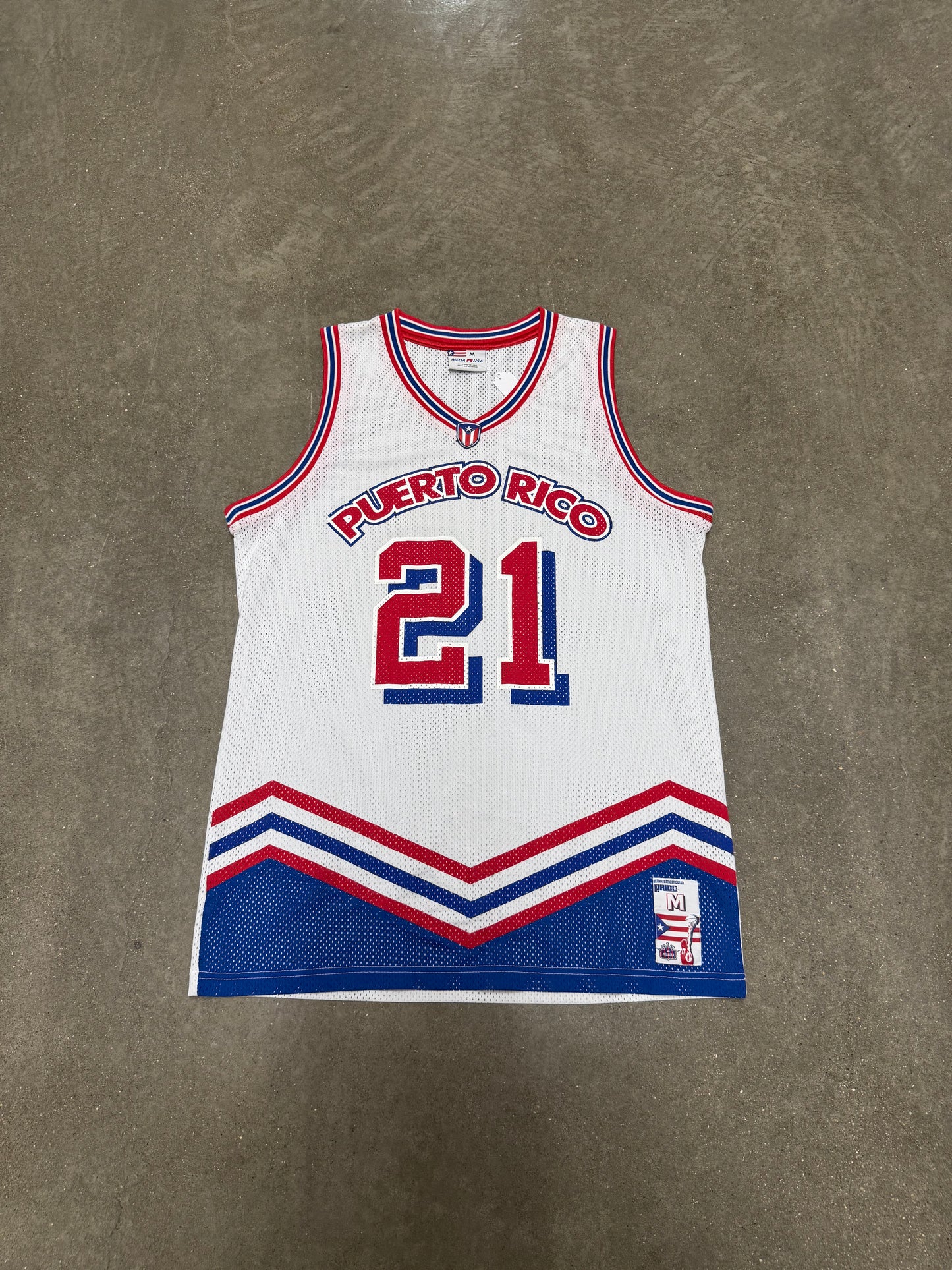 Vintage Puerto Rico Basketball National Jersey