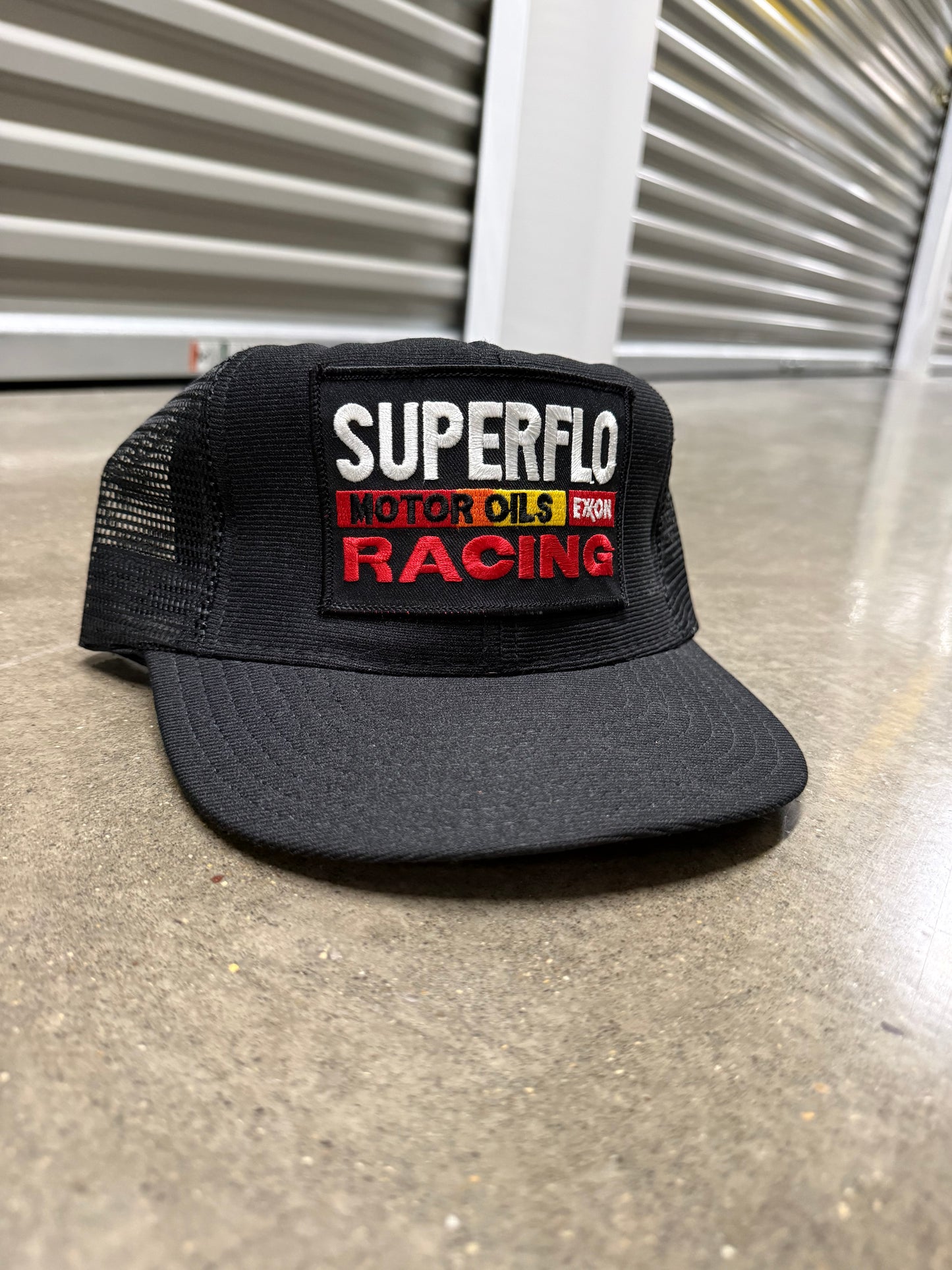 Vintage Racing Superflo Motor Oil SnapBack Hat