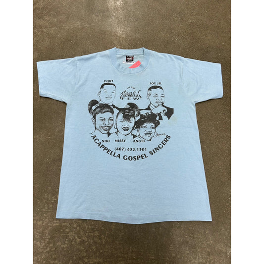 Vintage 1989 Acapella Gospel Singers Concert T-Shirt