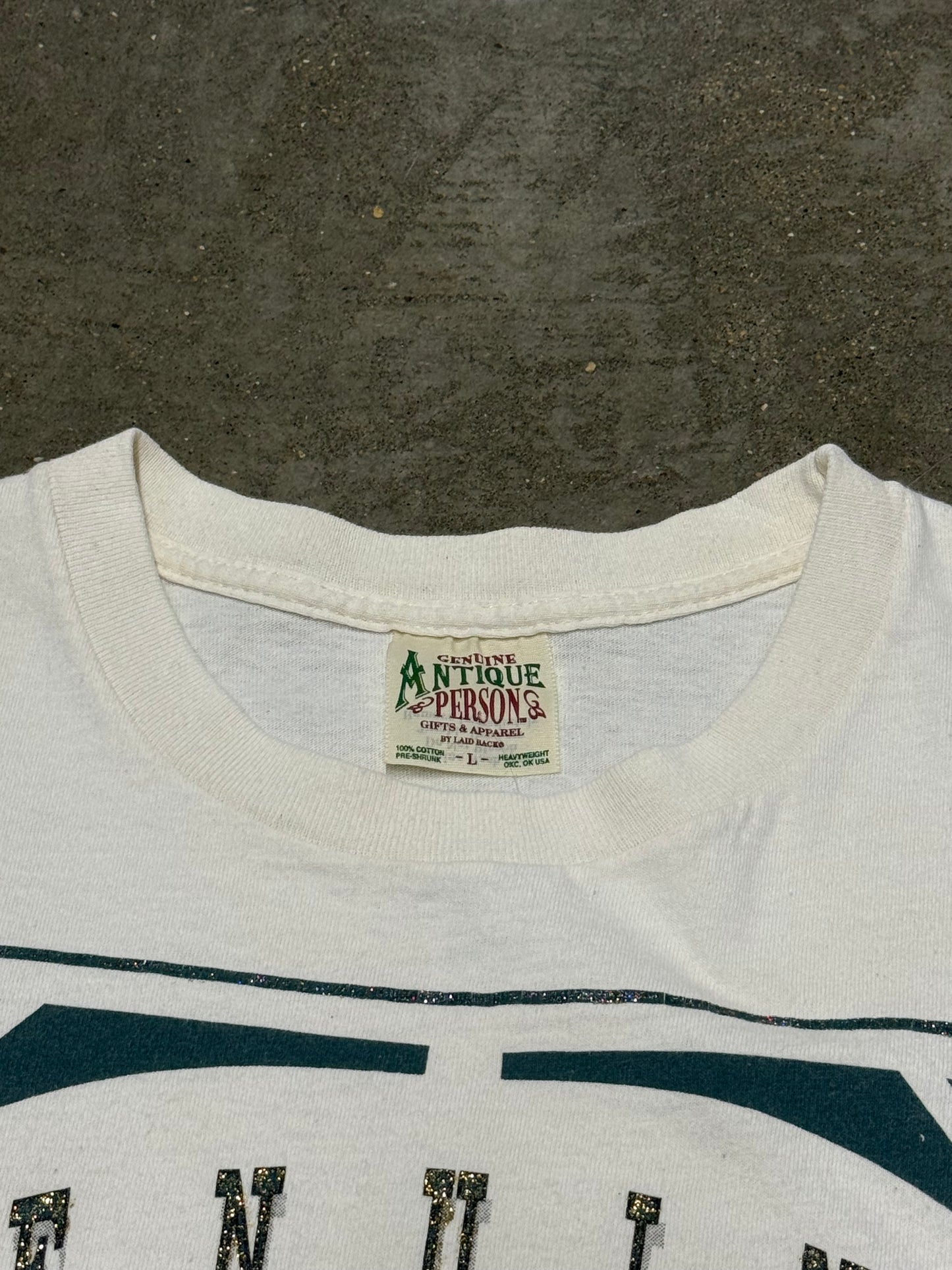 Vintage 1993 Antique Person Funny Humor T-shirt