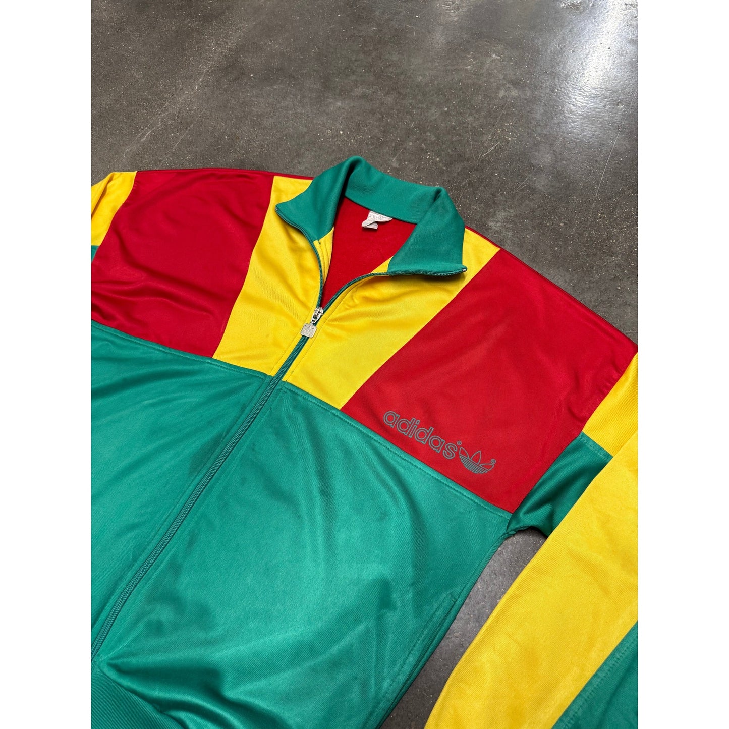 Vintage 1970's Adidas Track Zip Jacket