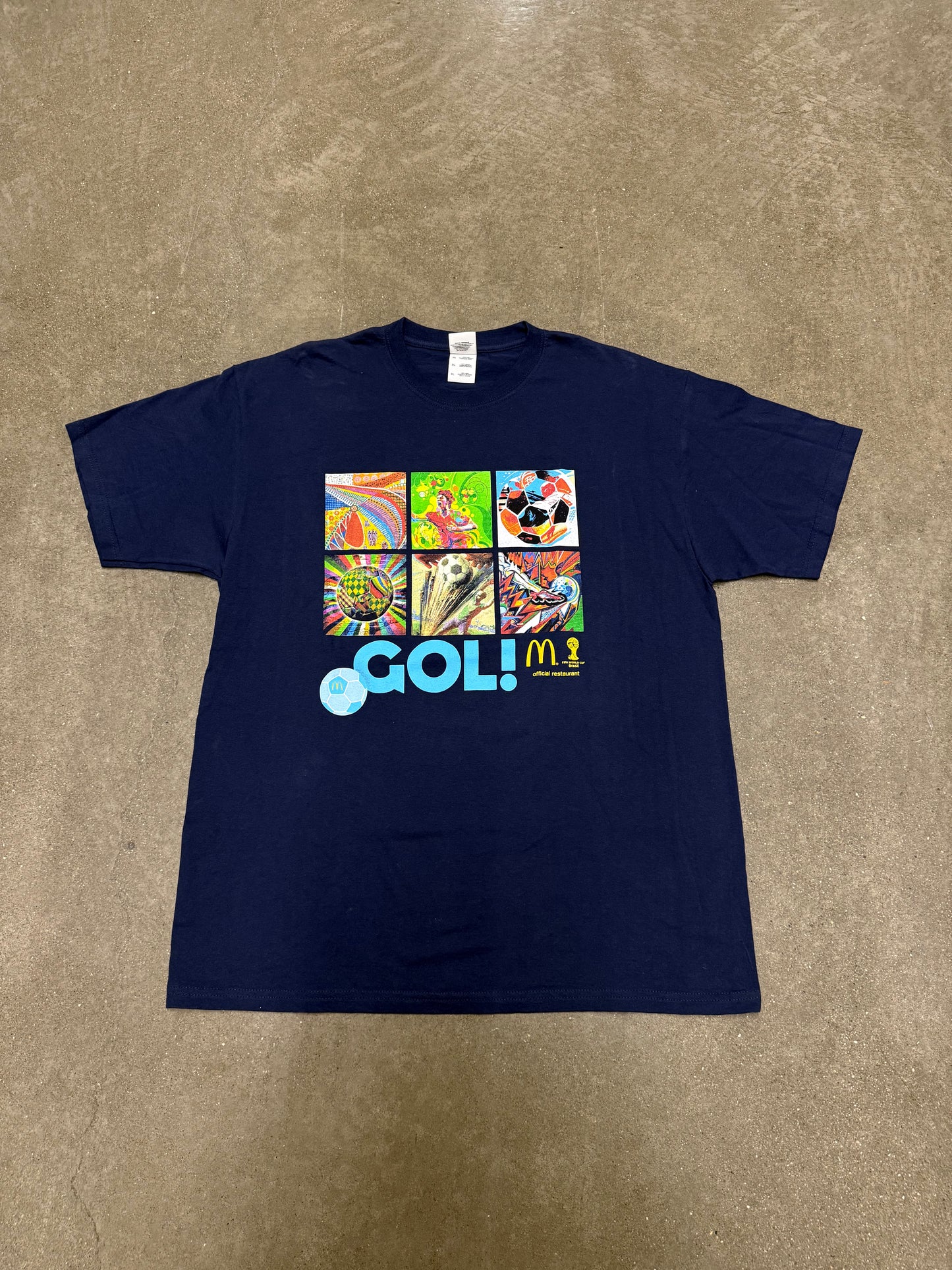 FIFA World Cup Brazil 2014 McDonalds Promo T-Shirt