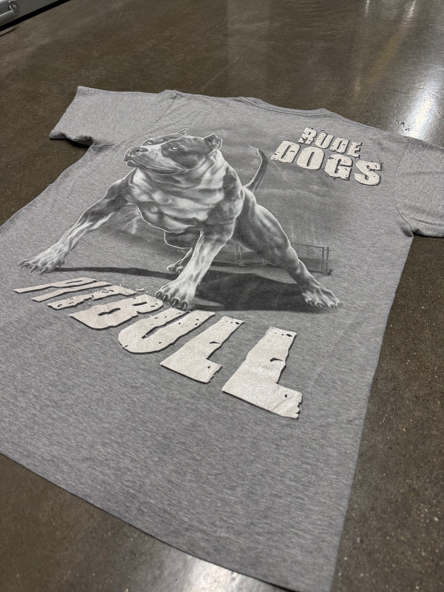 Vintage Pitbull Dog T-Shirt